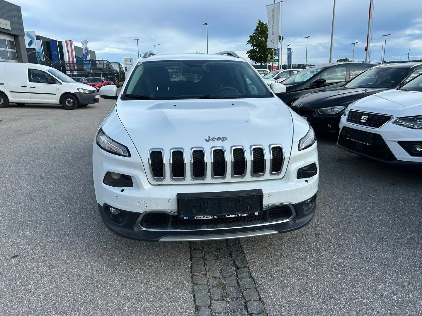 Jeep Cherokee 2,0 MultiJet II AWD Limited Weiß - 2