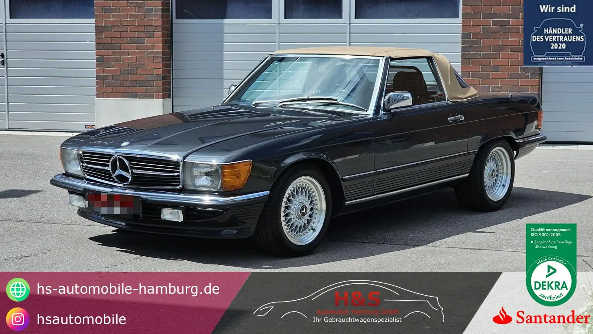 Mercedes-Benz SL 300 Cabriolet Automatik Blau - 1