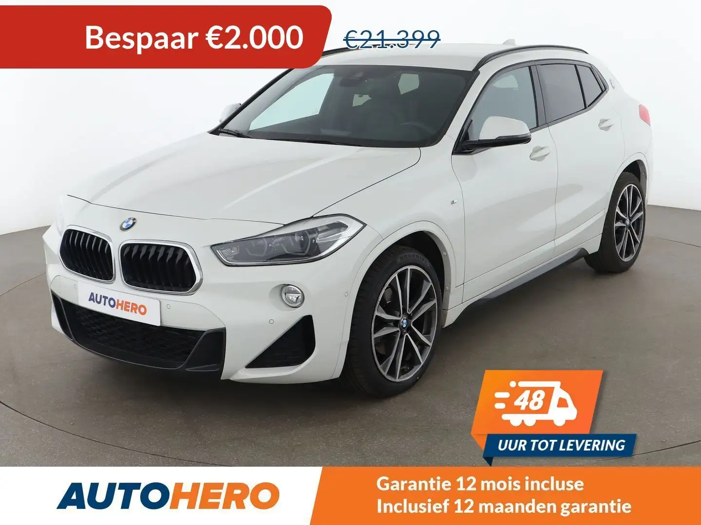 BMW X2 sDrive 18i M Sport Blanc - 1