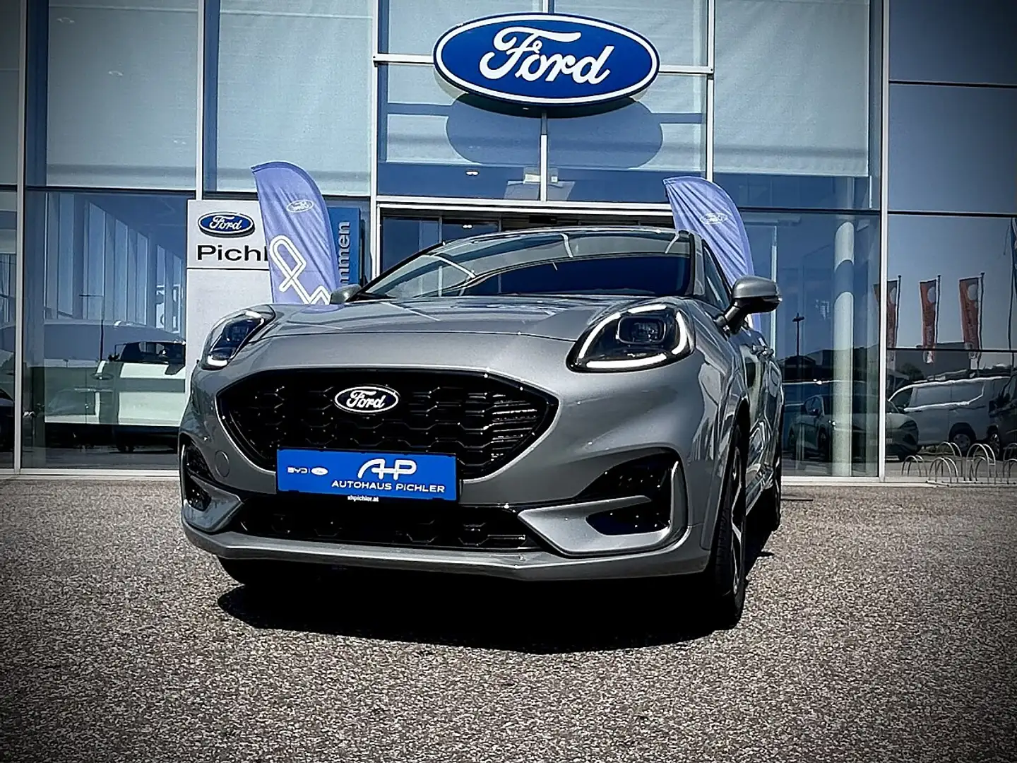 Ford Puma ST-Line 1,0 EcoB. 125PS LEASING AKTION Silber - 2