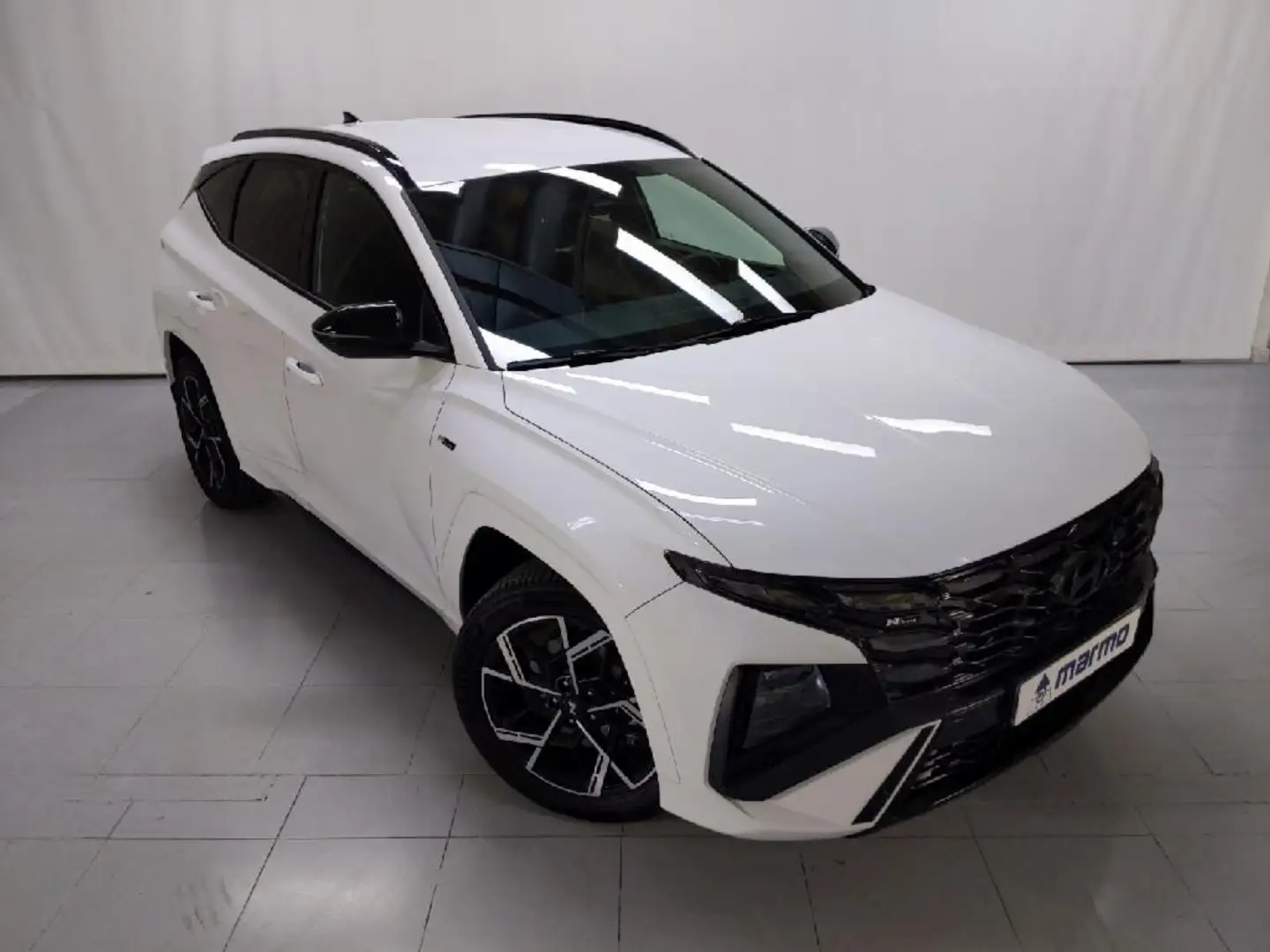 Hyundai TUCSON N LINE 1.6T 150CV KM 0 Blanco - 2