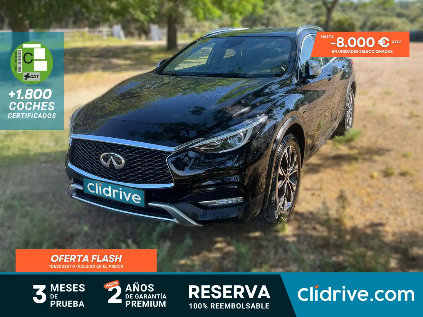Infiniti QX30 2.2d Premium AWD 7DCT Negro - 1