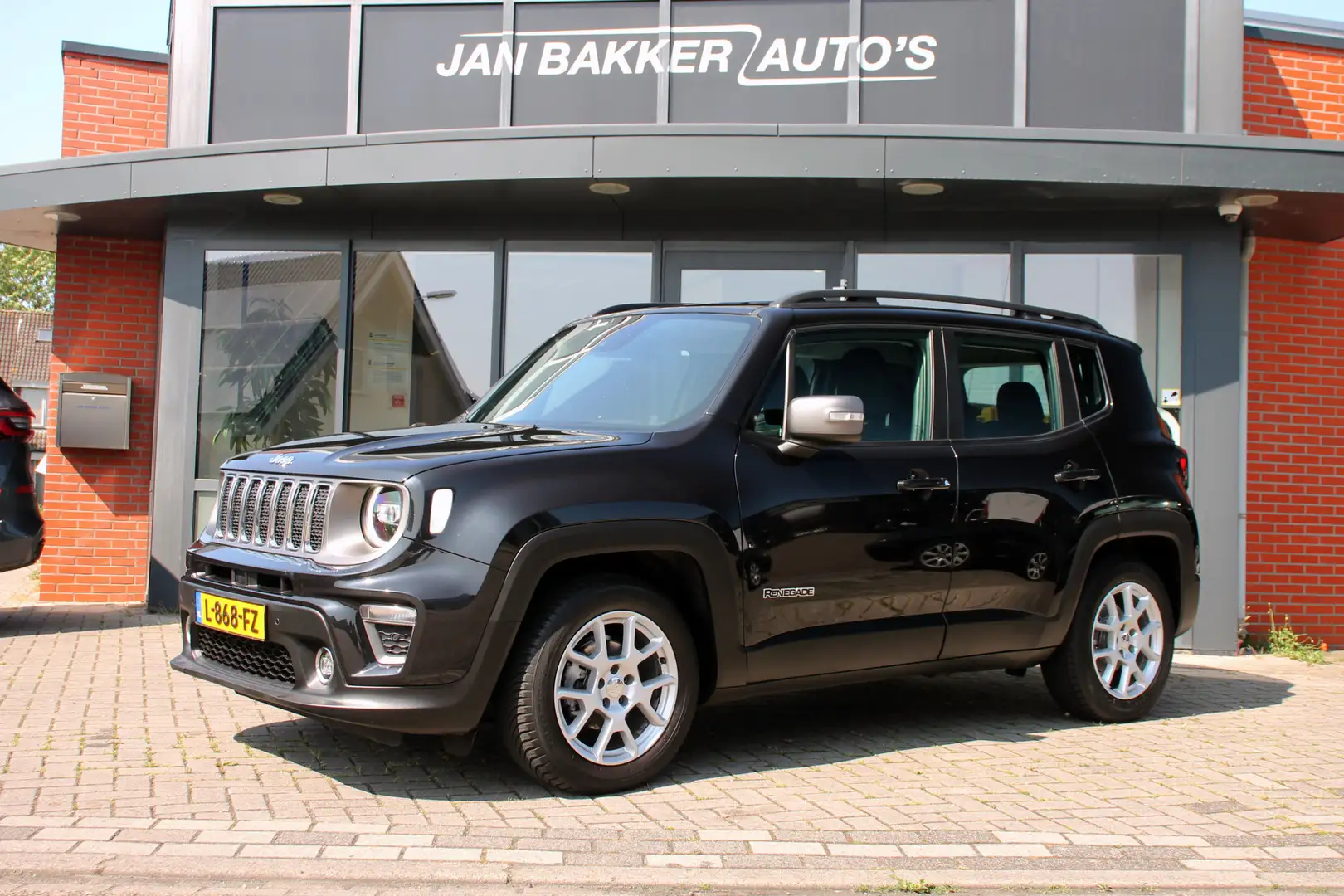Jeep Renegade 1.0T Limited ✅ Carplay ✅ PDC ✅ LED lampen ✅ Camera Noir - 1