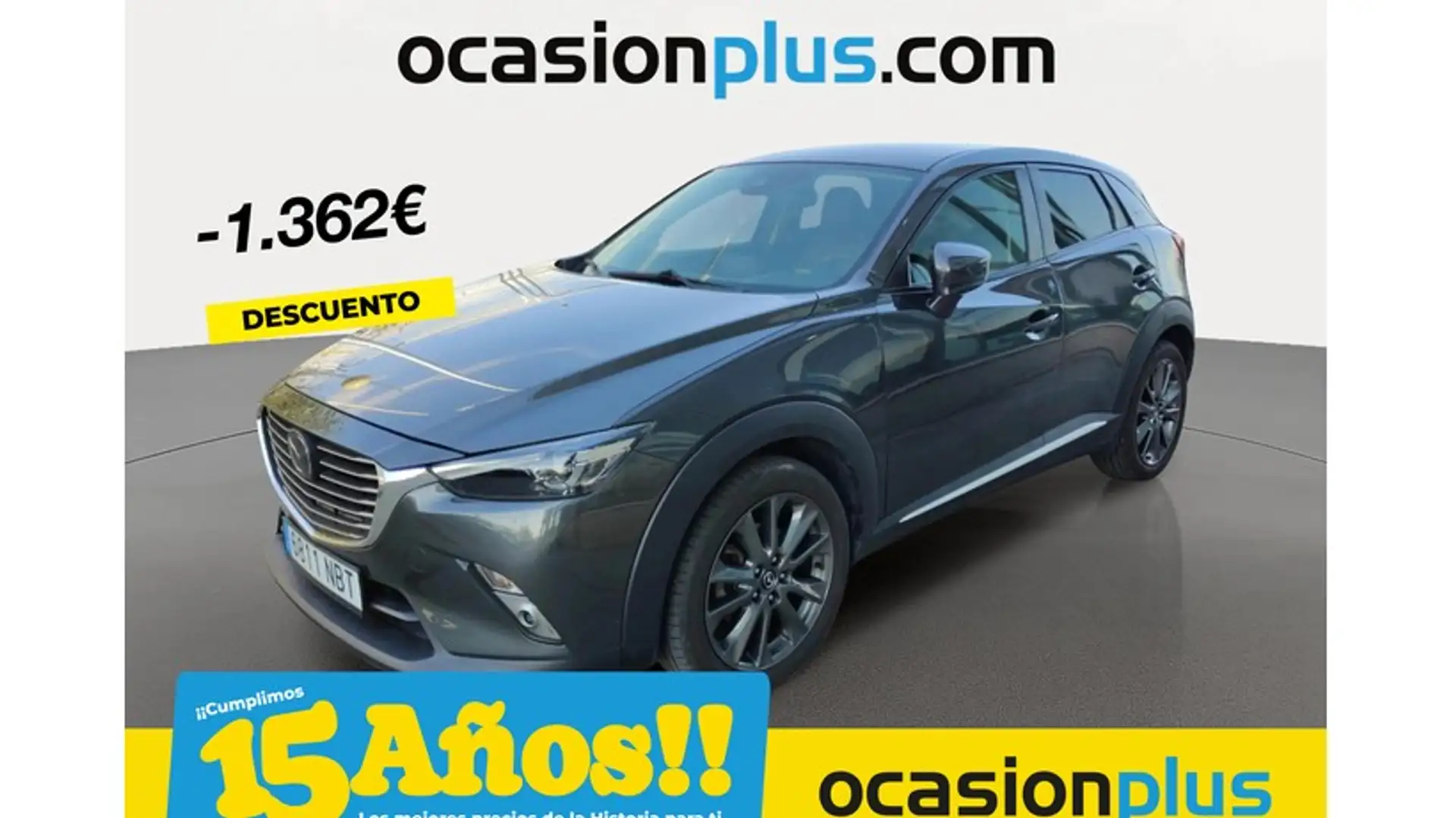 Mazda CX-3 1.5D Style+ 2WD Gris - 1