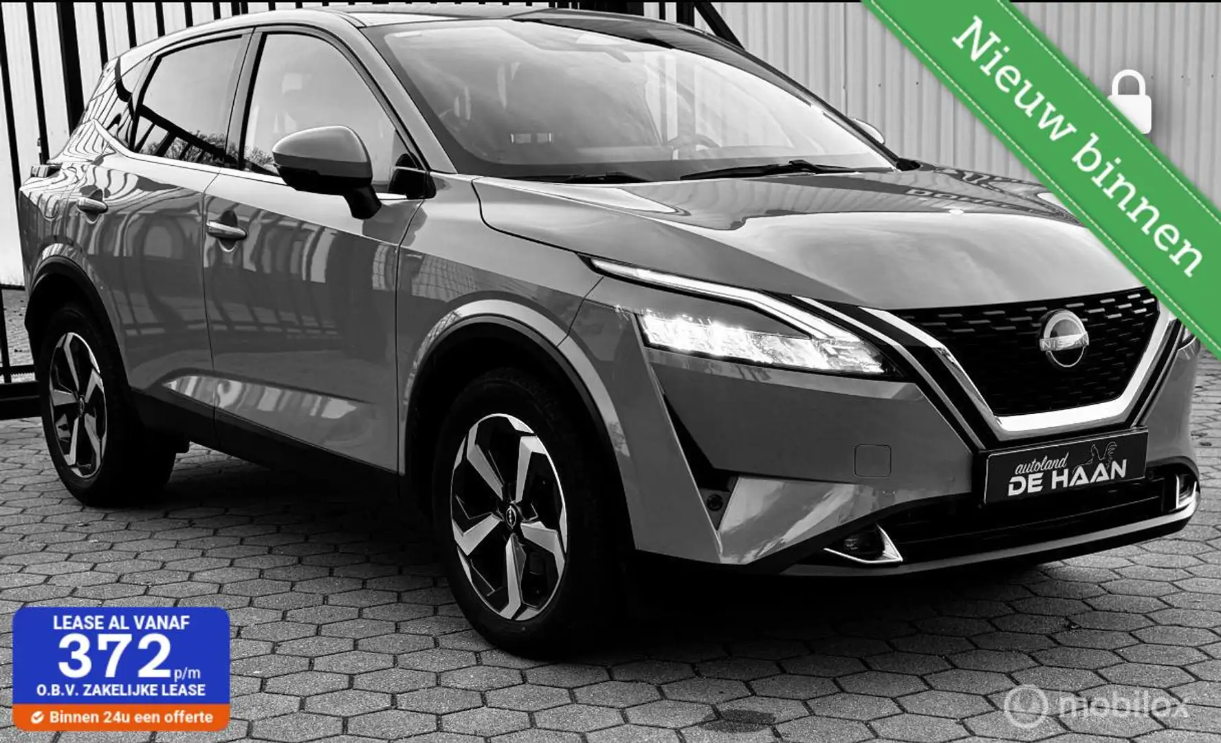 Nissan Qashqai 1.3 MHEV N-Connecta met GROOT BEEELDSCHERM Gris - 1