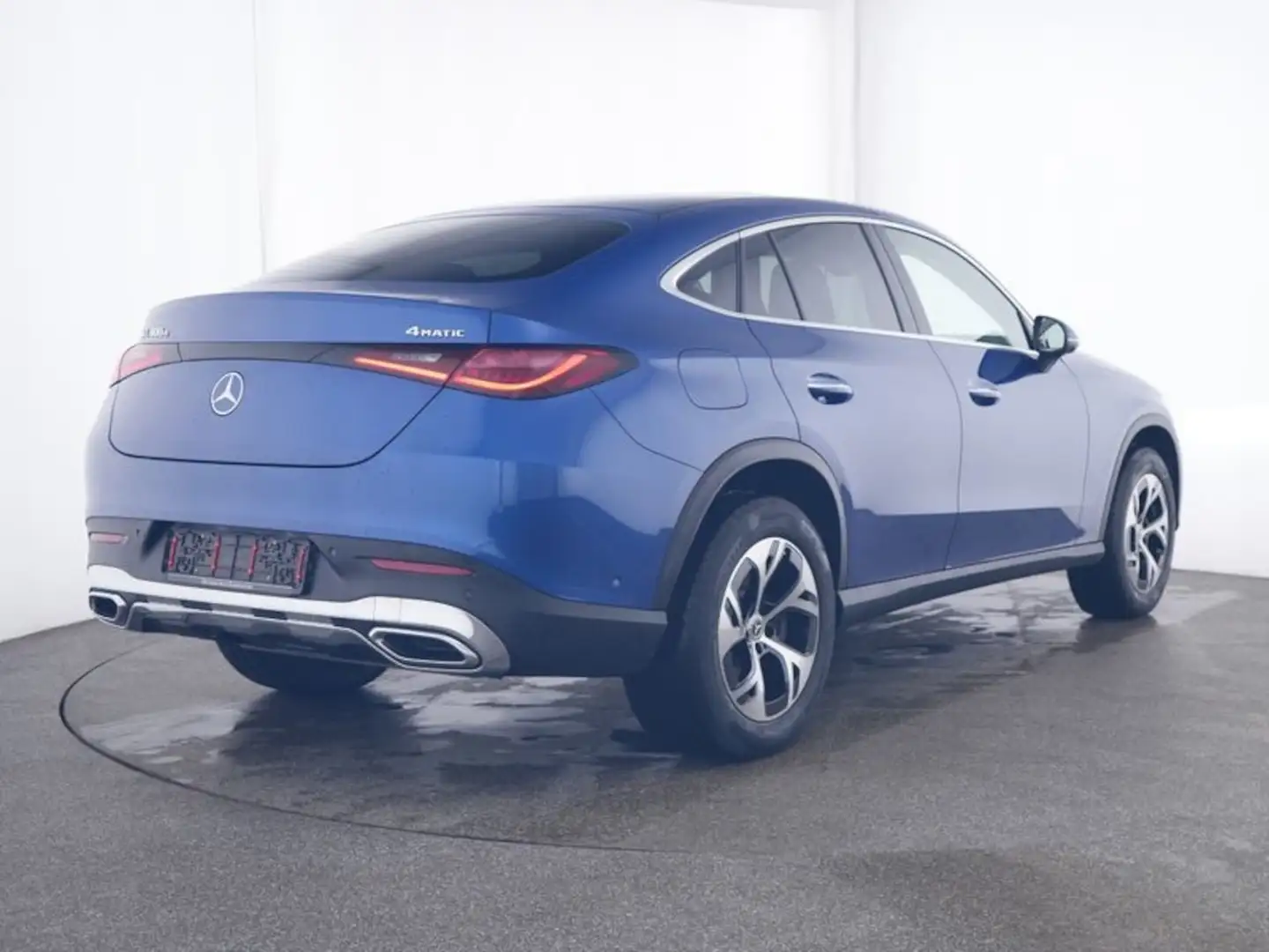 Mercedes-Benz GLC 300 e 4M COUPE Panorama AHK Headup 4x Sitzheizung Blau - 2