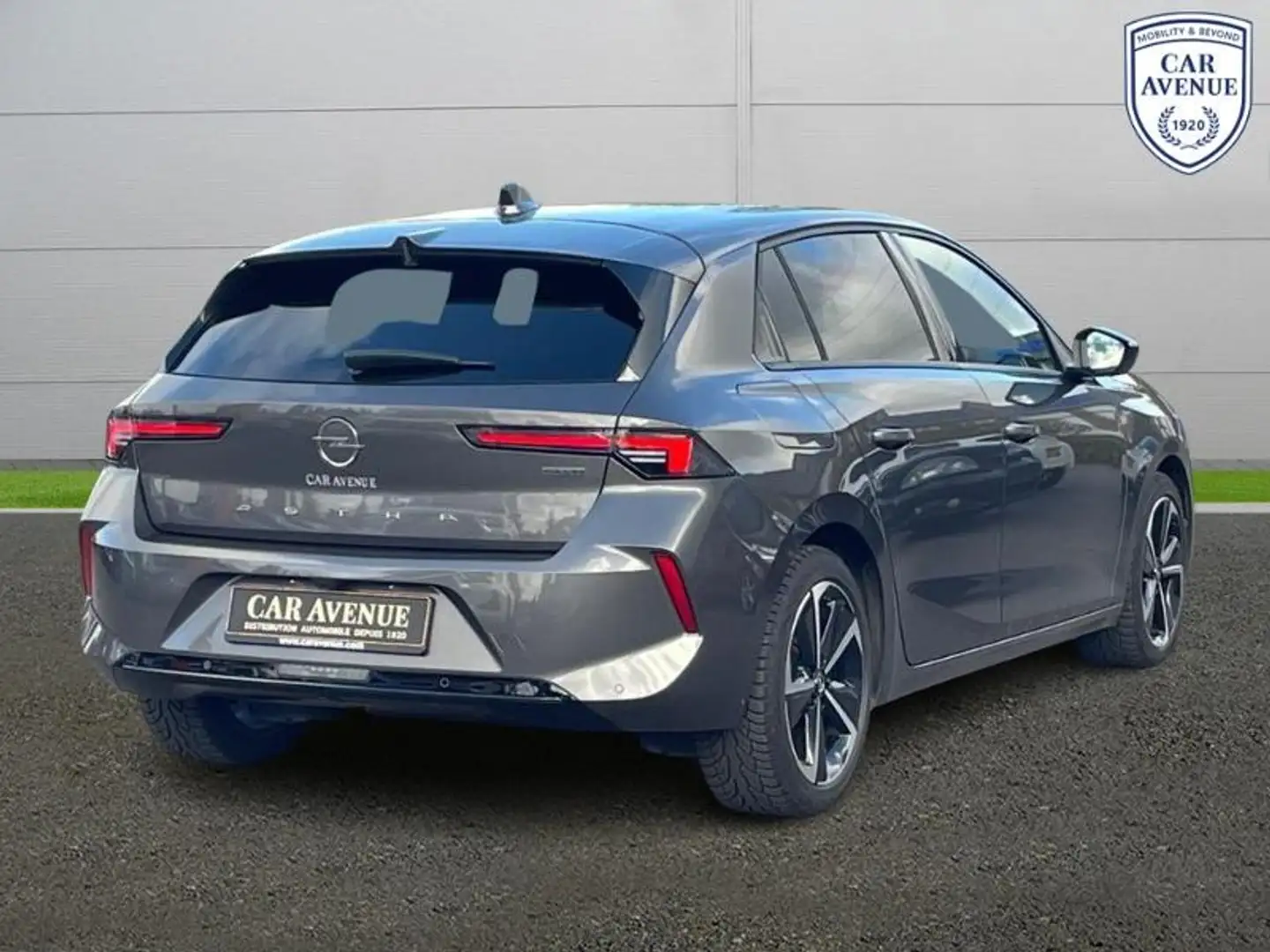 Opel Astra 1.6 Turbo 180ch Hybrid Elegance BVA8 Gris - 2
