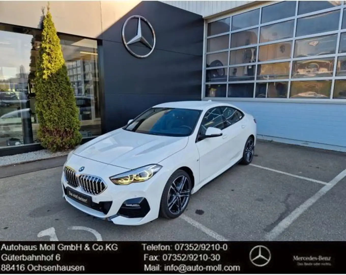 BMW 218 Baureihe 2 Gran Coupe 218 i M Sport Wit - 1