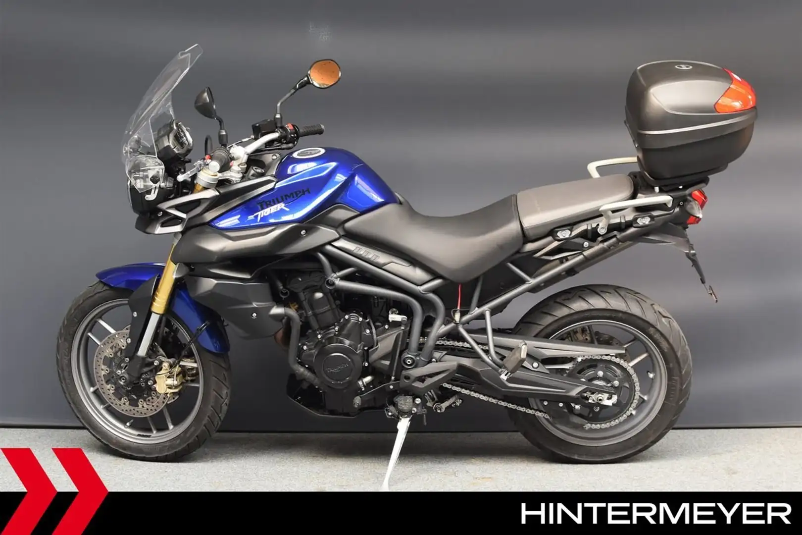Triumph Tiger 800 ///- ARROW-AUSPUFF Blau - 2