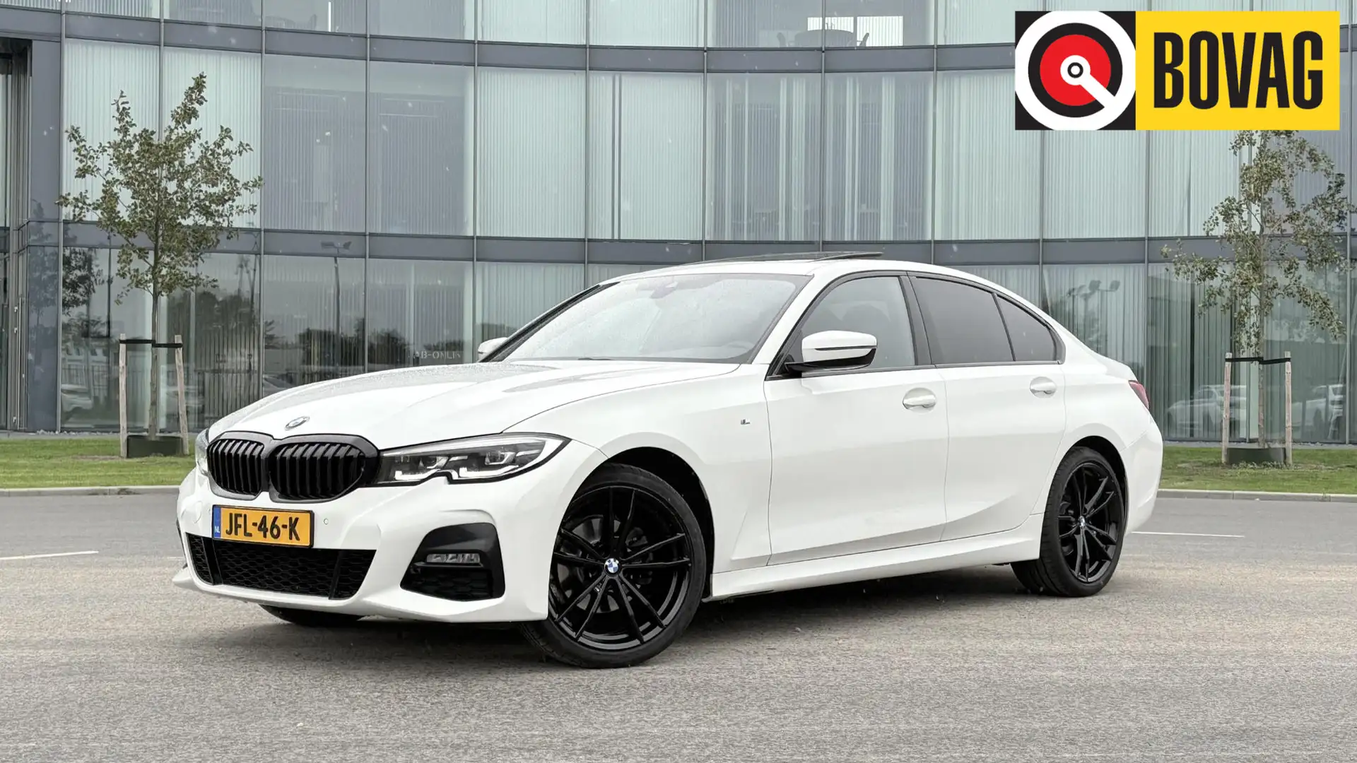BMW 320 3-serie 320i High Executive M-Sport schuifdak Weiß - 1