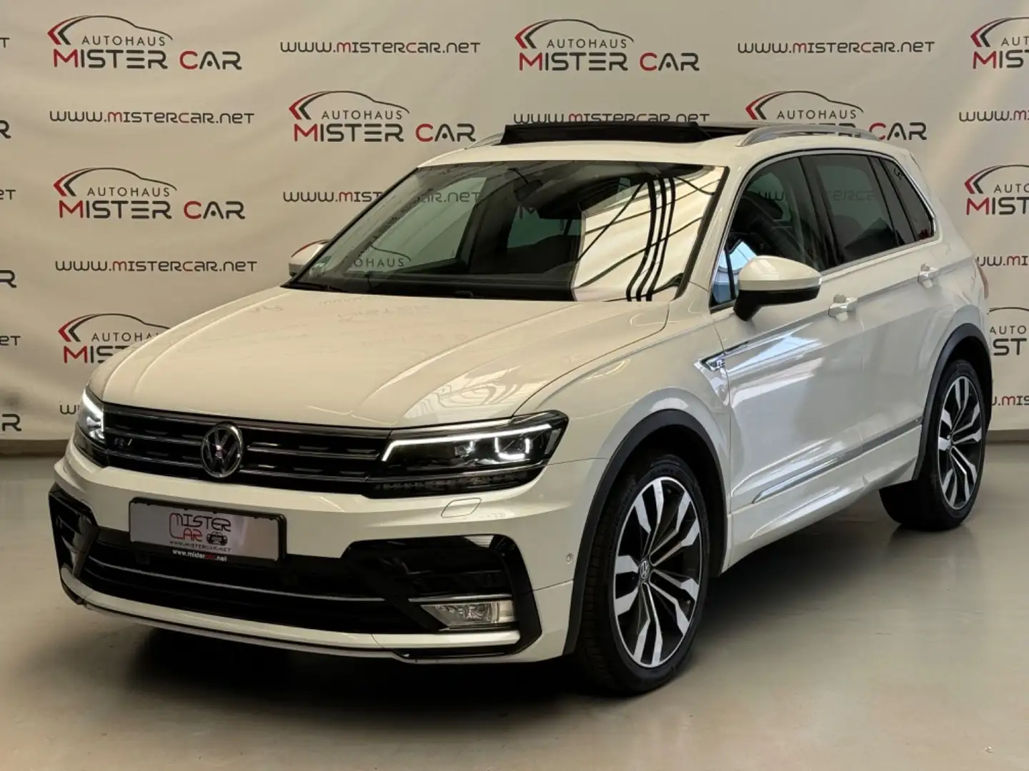 Volkswagen Tiguan 4M R LINE VIRT/ACC/PANO/AHK/KEY/HUD/KAM Blanc - 1