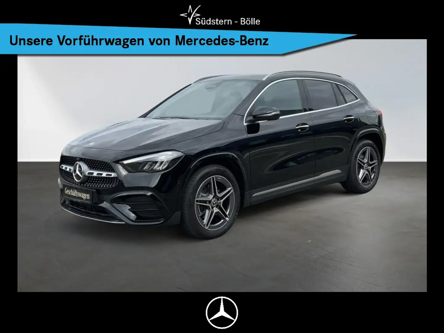 Mercedes-Benz GLA 220 d 4M +AMG+SHZ+AMBIENTE+PANO-DACH+AHK+PDC Schwarz - 1
