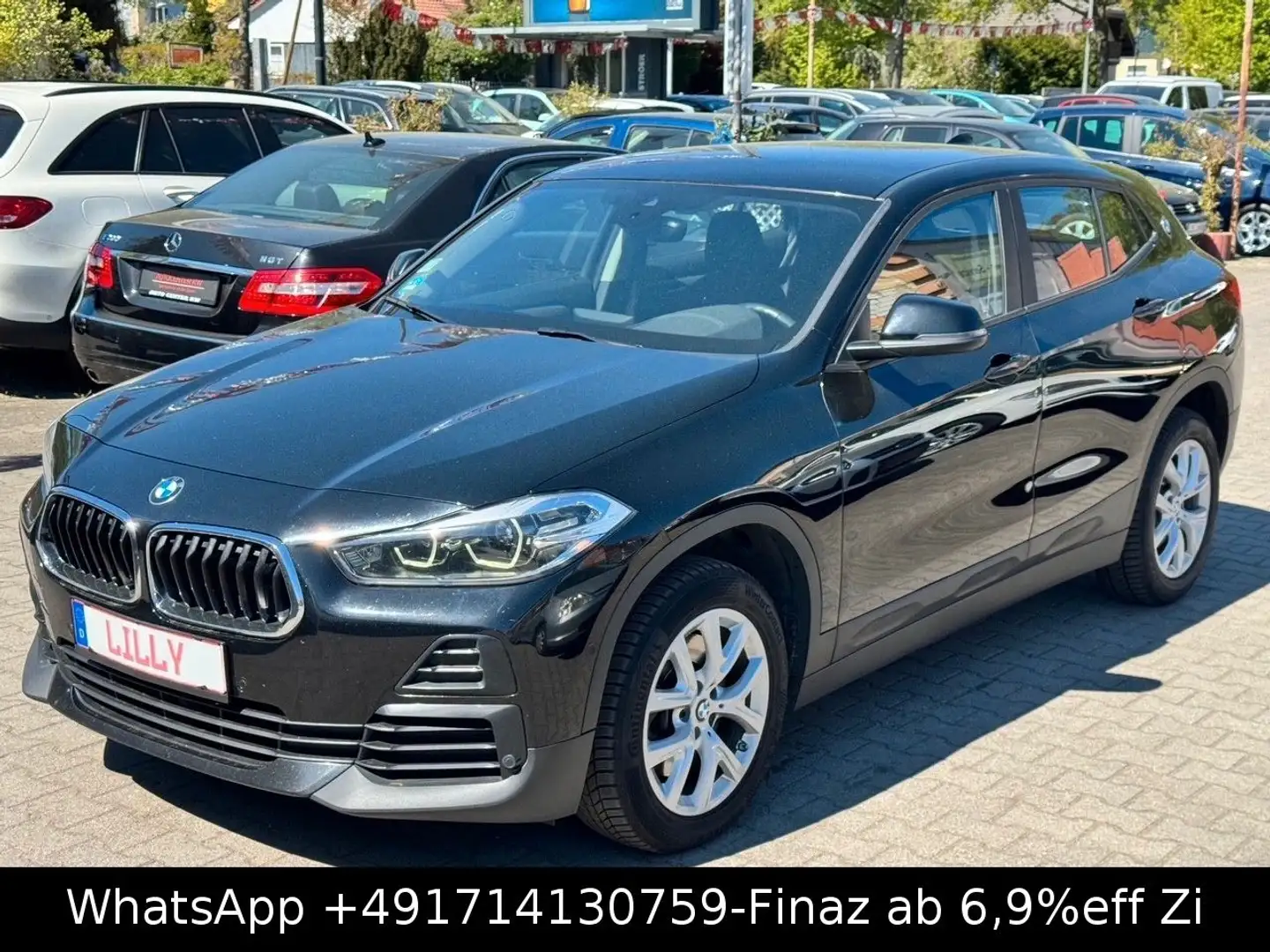 BMW X2 xDrive 20 d Advantage-LED-NAVI-DAB-1.HAND-PDC Negro - 1