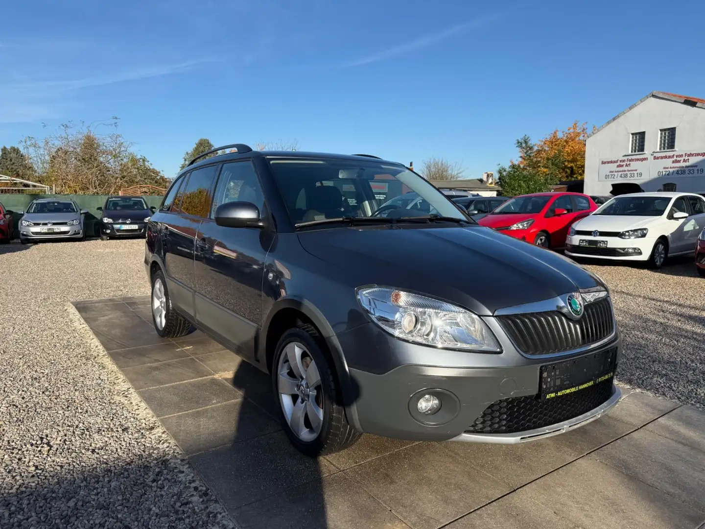 Skoda Fabia Combi Scout Sportsitze Sport Lenkrad Grau - 1