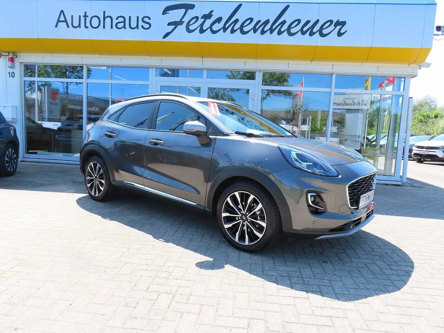 Ford Puma MHEV Titan. X m. NAVI+RFK+LED+iACC+SHZ+GJR Grau - 1