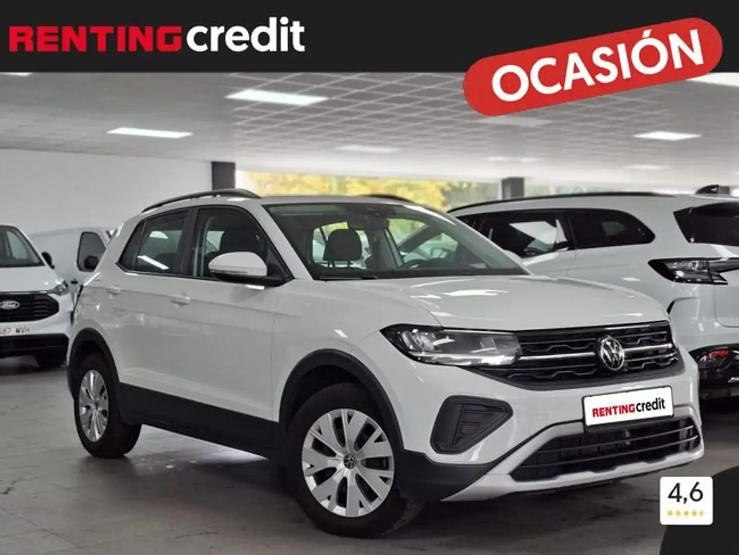 Volkswagen T-Cross 1.0 TSI 70kW Blanco - 1