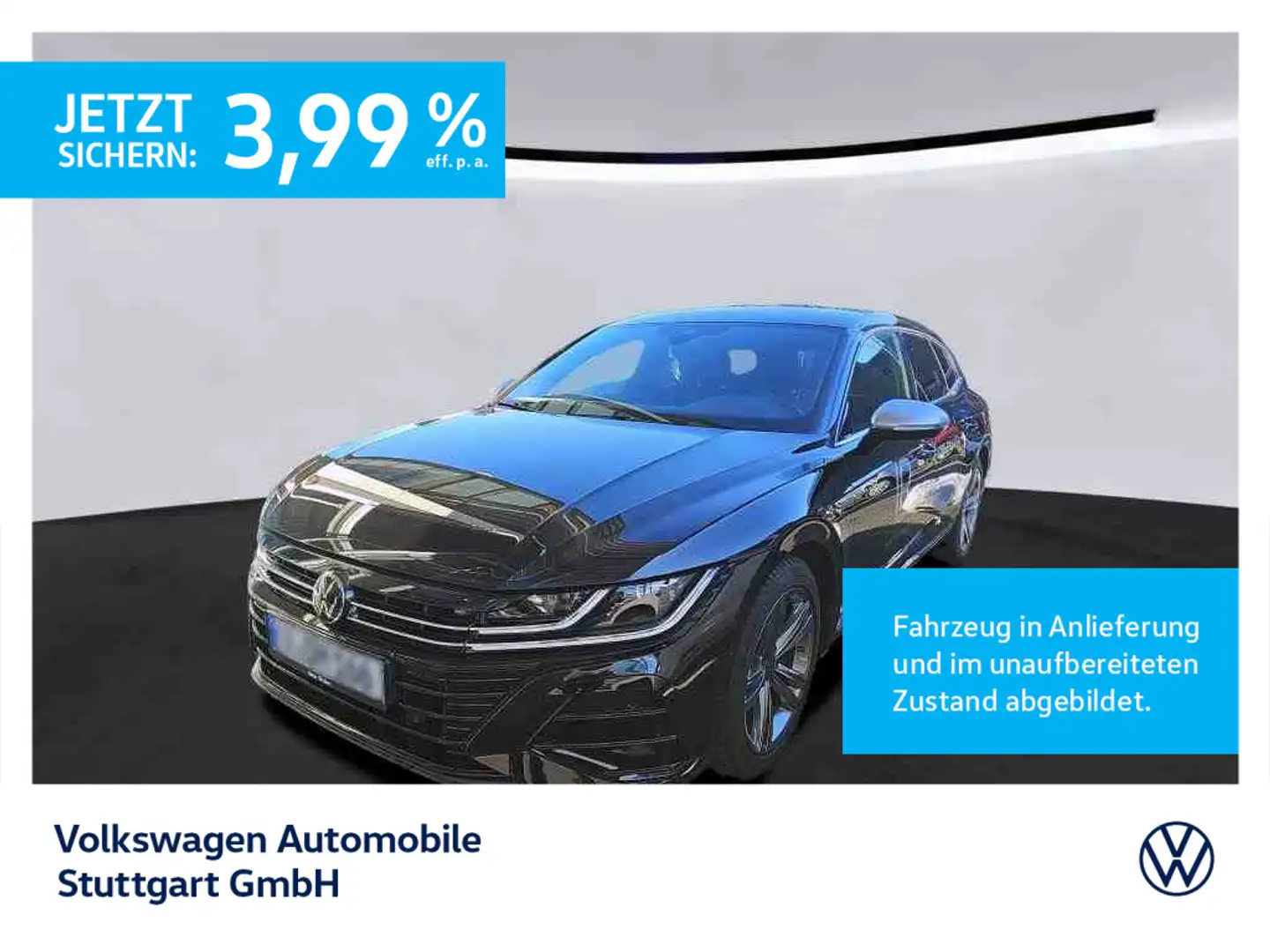 Volkswagen Arteon R DSG Navi  AHK Kamera Schwarz - 1
