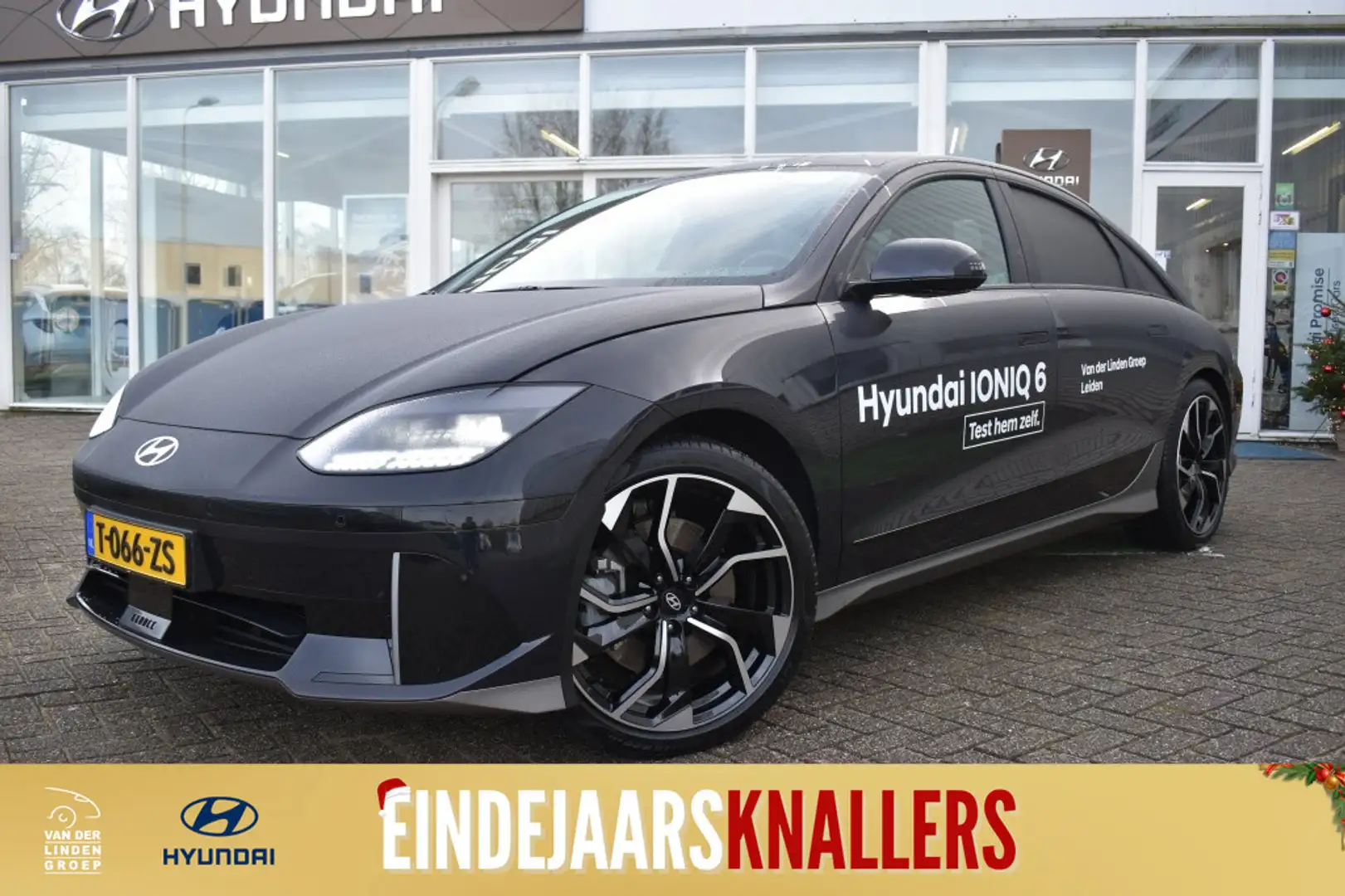 Hyundai IONIQ 6 Connect 77 kWh 20inch LM / Climate / Cam / Navi "R Blauw - 1