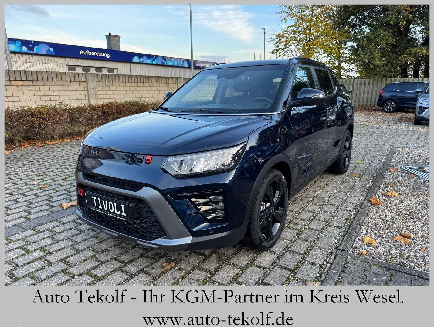 KGM Tivoli Black & Blue - Sondermodell! Blu/Azzurro - 1