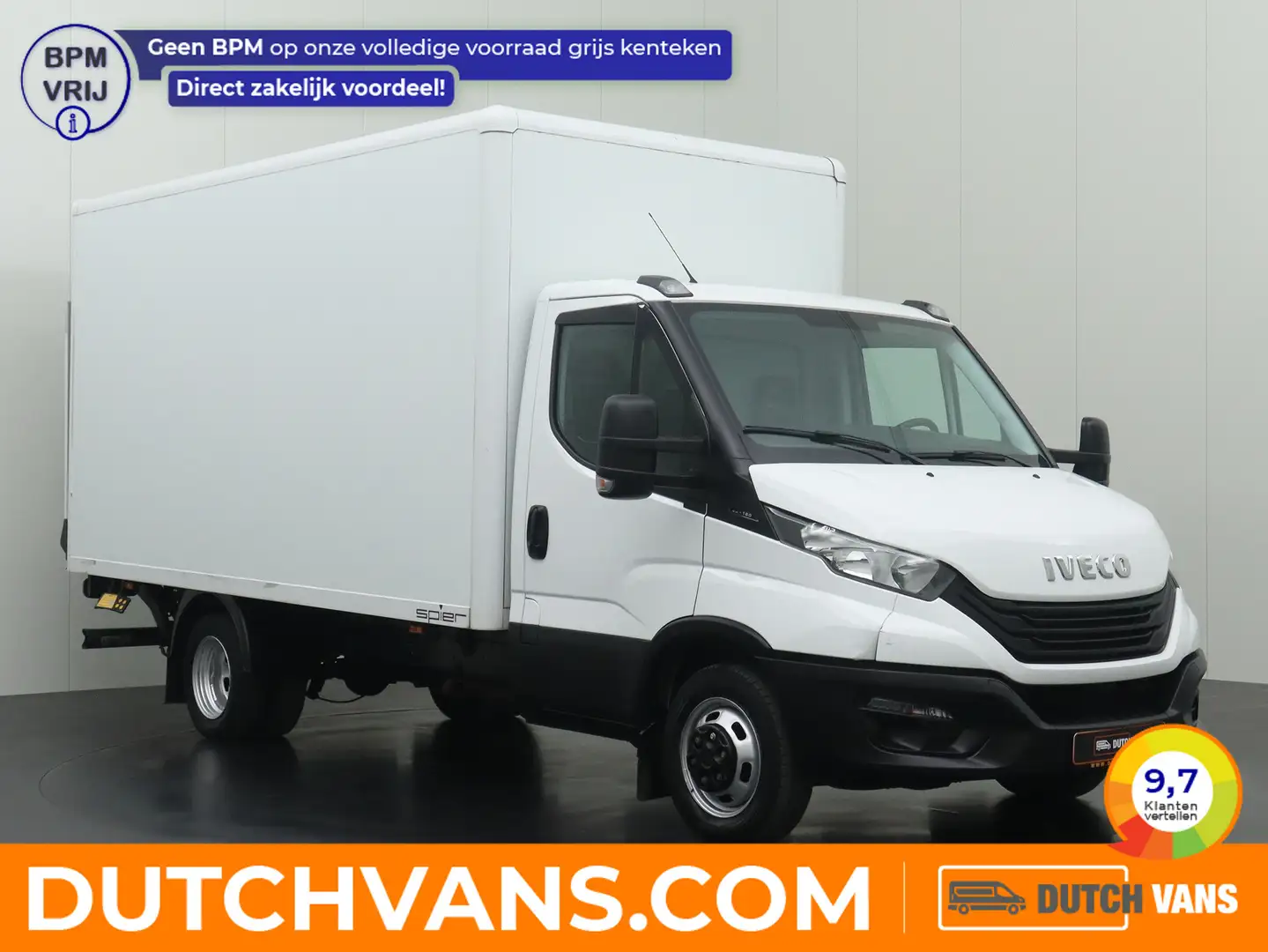 Iveco Daily 35C16 Bakwagen+Laadklep | Airco | 3-Persoons | 750 Wit - 1