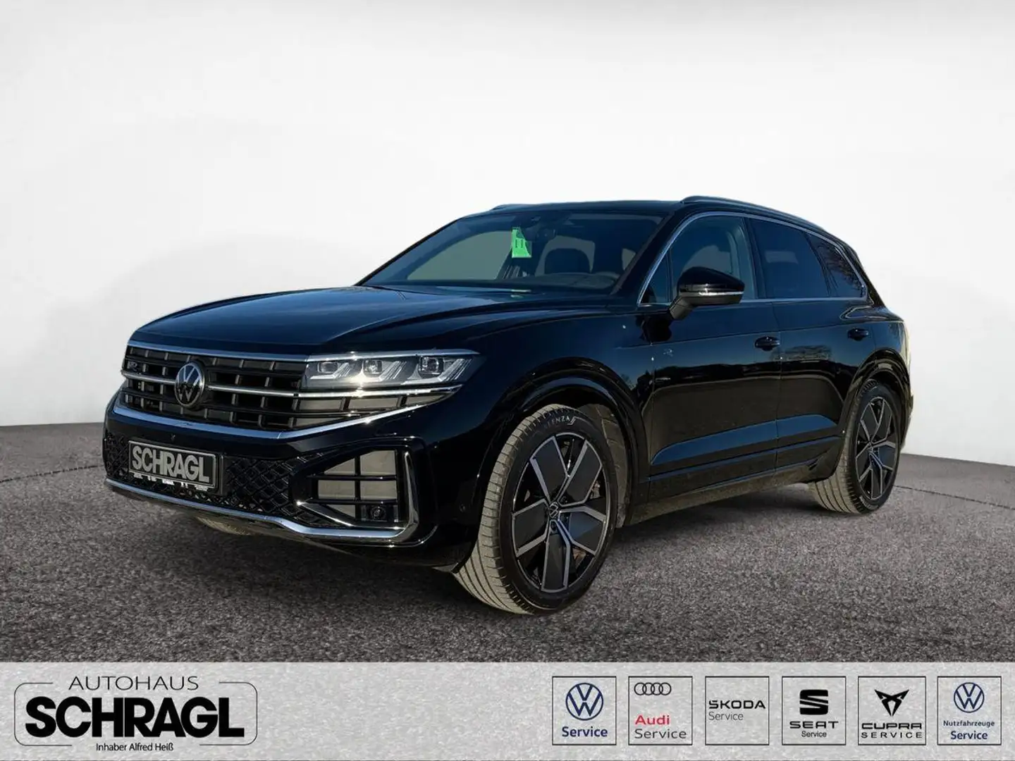 Volkswagen Touareg 3.0 V6 TDI 4Motion R-LINE+AHK+UNFALL Schwarz - 1