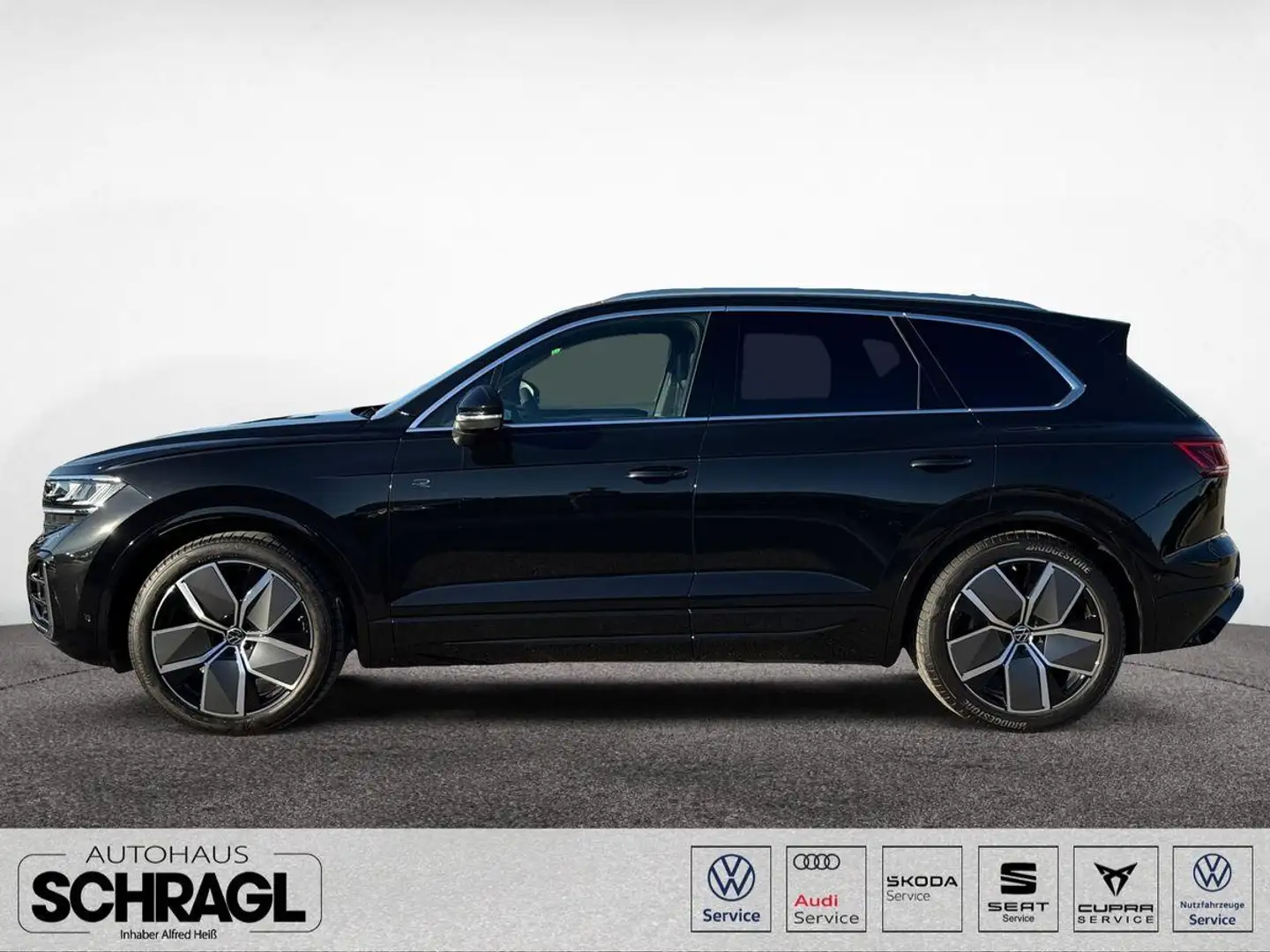 Volkswagen Touareg 3.0 V6 TDI 4Motion R-LINE+AHK+UNFALL Schwarz - 2