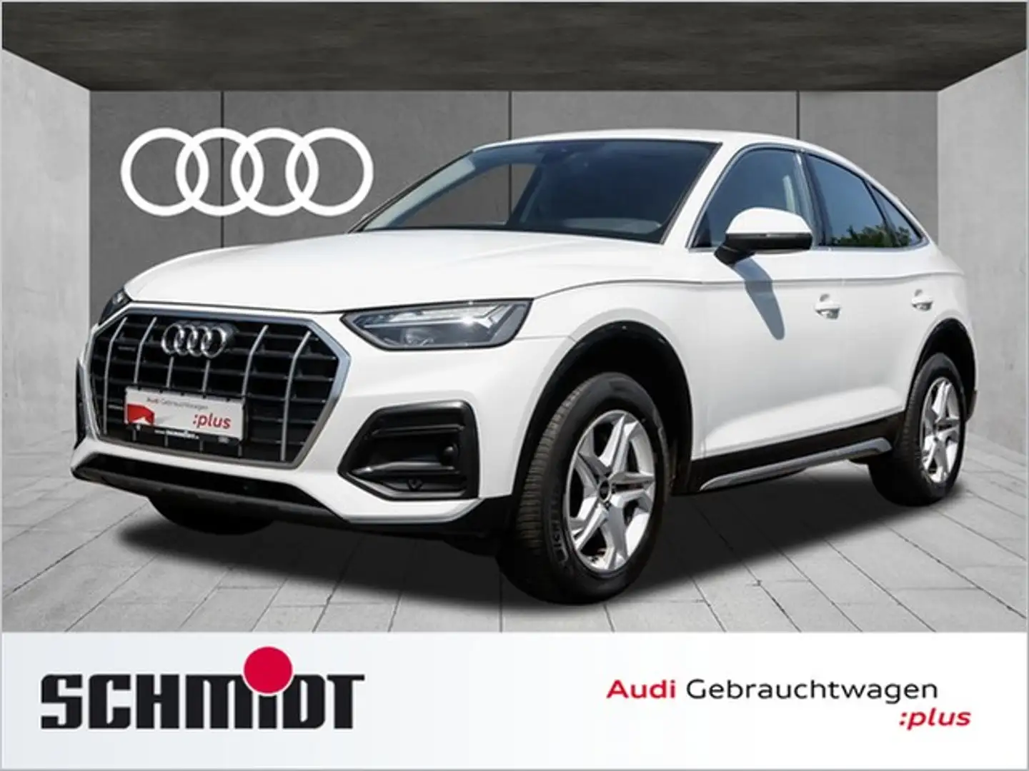 Audi Q5 Sportback 45 TFSI quattro Advanced AHK Pano Bus... Weiß - 1