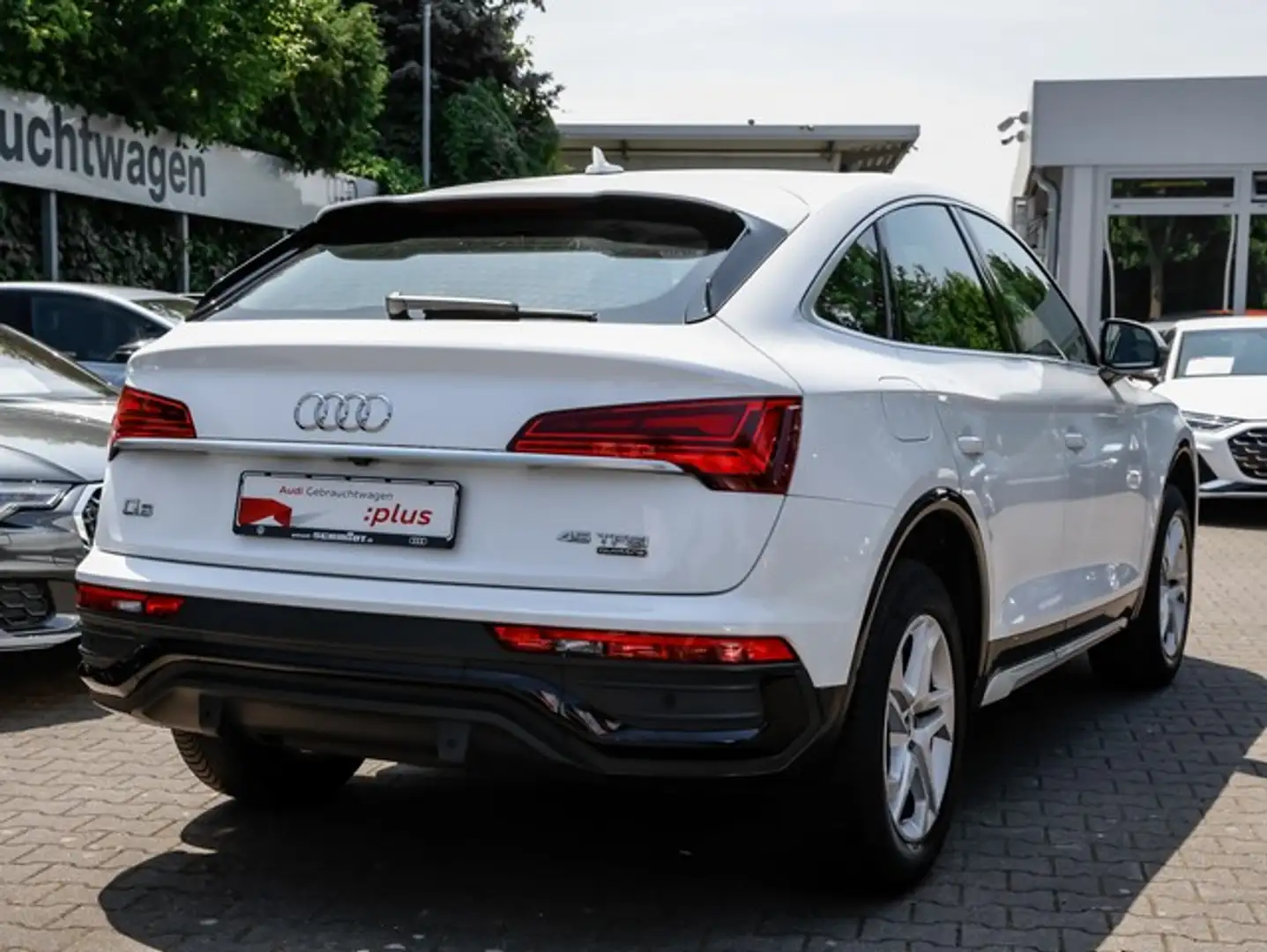 Audi Q5 Sportback 45 TFSI quattro Advanced AHK Pano Bus... Weiß - 2