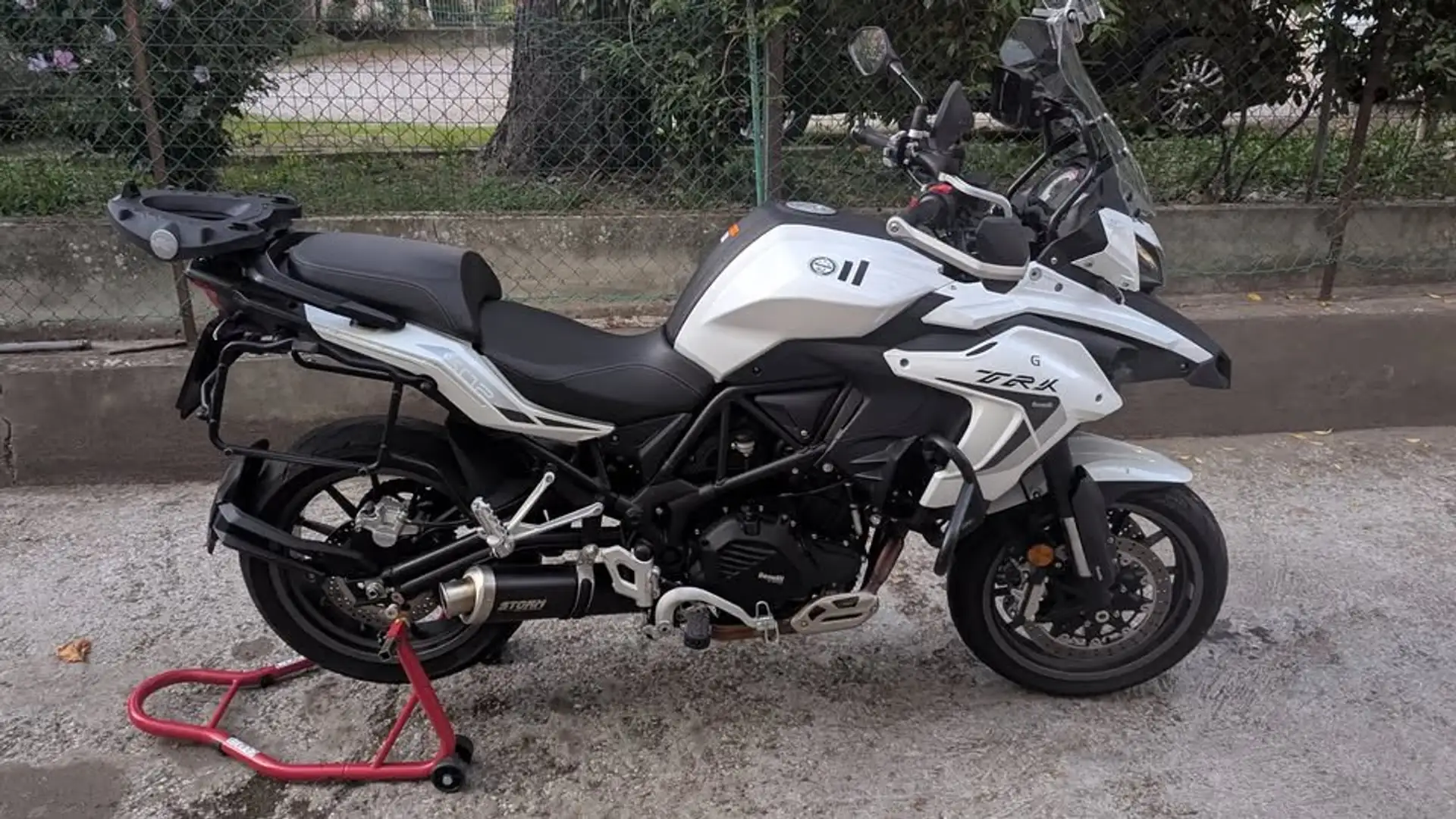 Benelli TRK 502 Blanc - 2