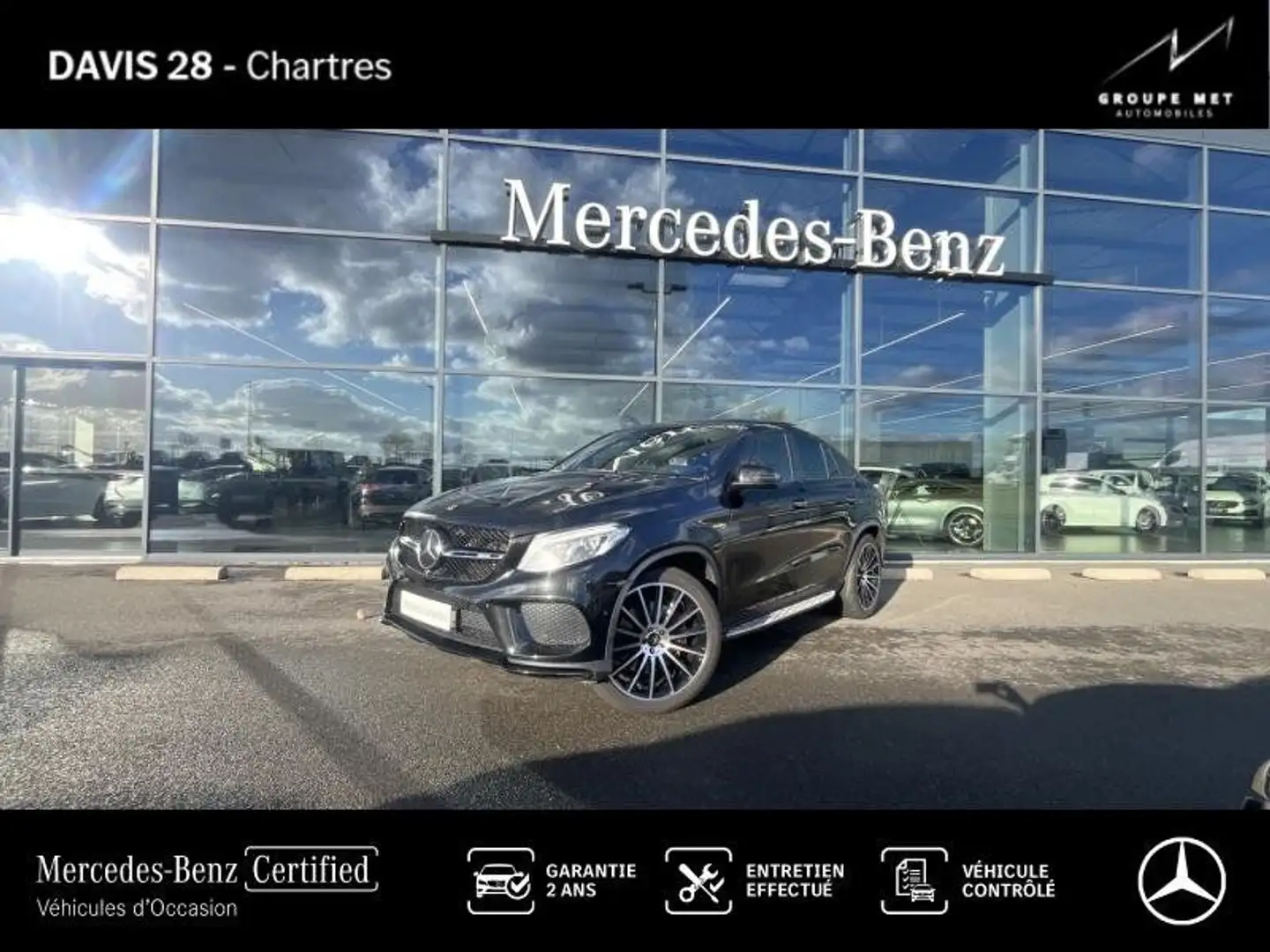 Mercedes-Benz GLE 43 AMG 43 AMG 367ch 4Matic 9G-Tronic Schwarz - 1