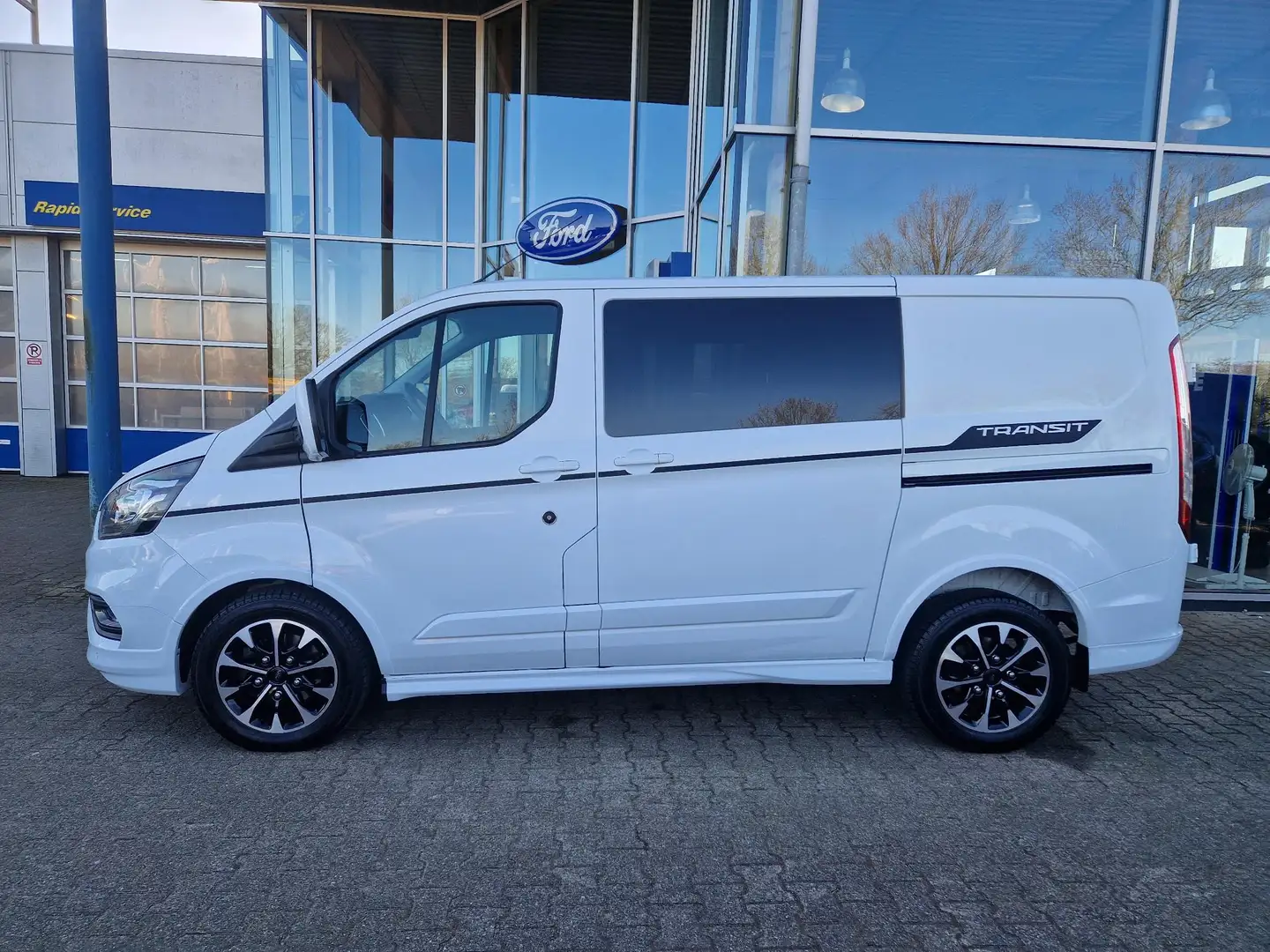 Ford Transit Custom 310 2.0 TDCi EcoBlue 310 L1 Sport Dubbele Cabine | Blanc - 2