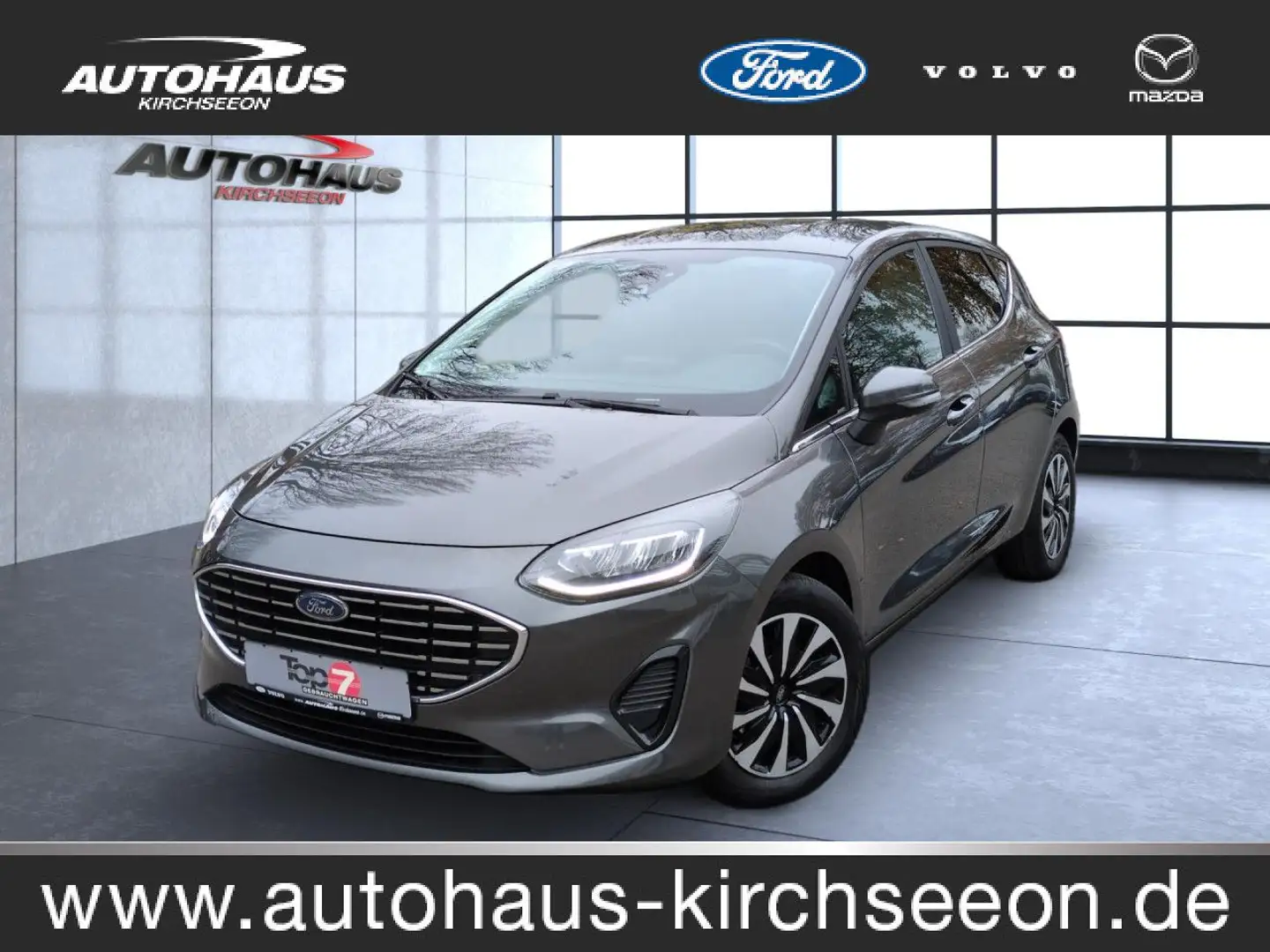 Ford Fiesta 1.0 EcoBoost Titanium Bluetooth LED Klima Grau - 1