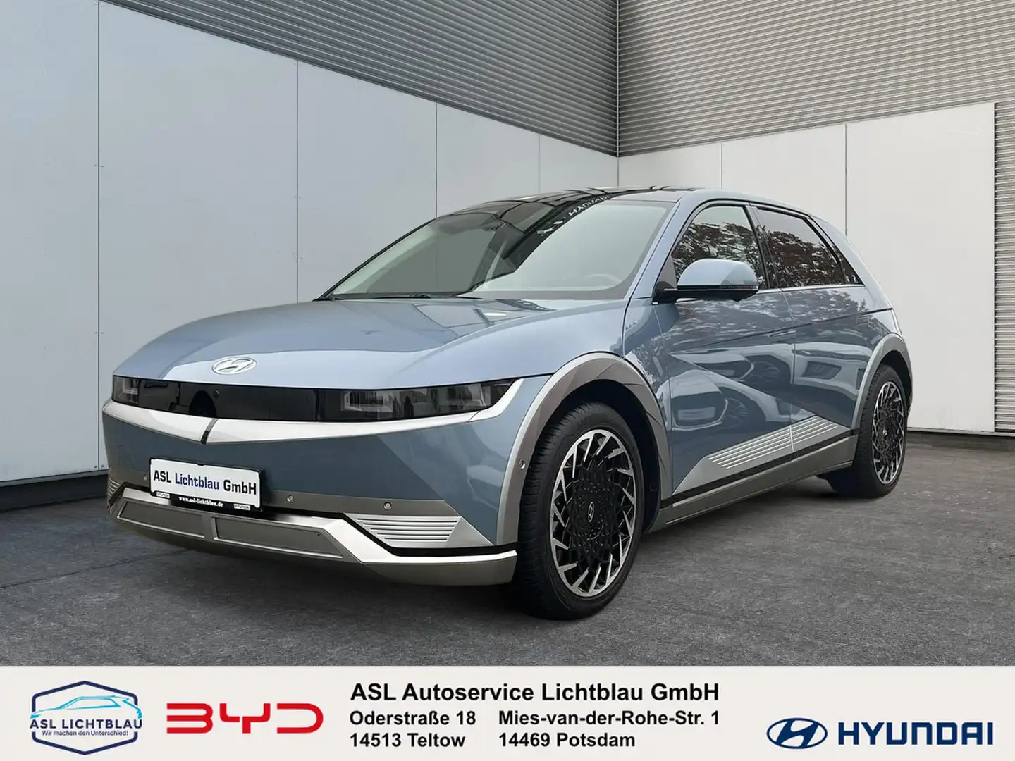 Hyundai IONIQ 5 Heckantrieb 77,4kWh Batt. UNIQ Assistenz-Paket ... Bleu - 1