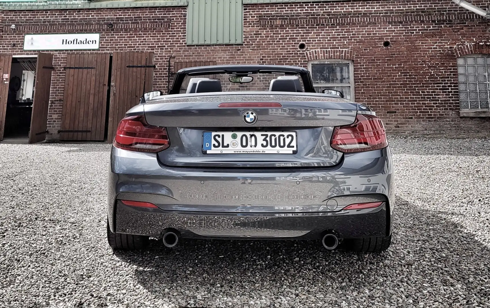 BMW 240 M2 Cabrio xDrive Gris - 2