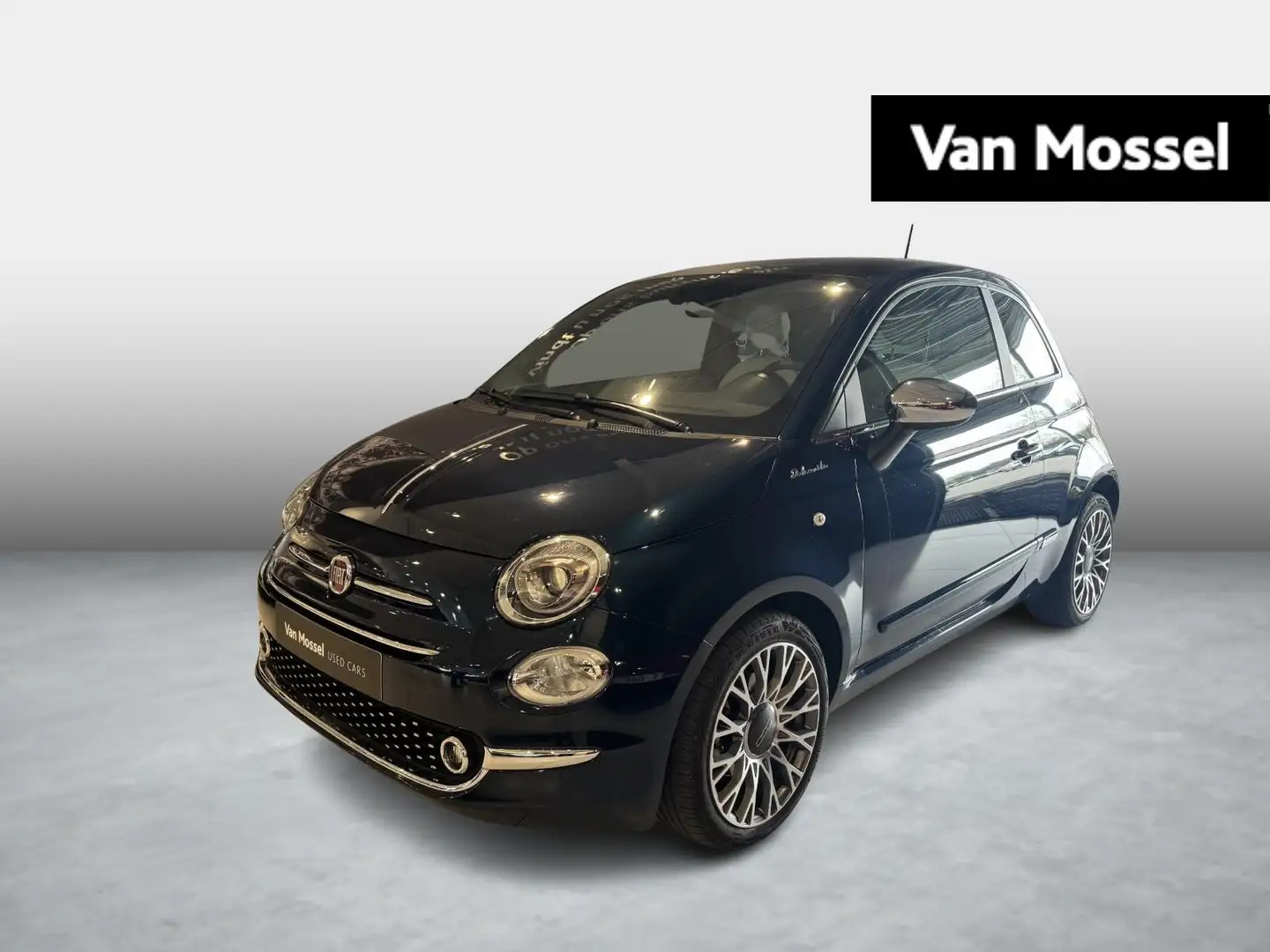 Fiat 500 1.0 Hybrid 70 Dolce Vita / Navigatie / Panoramisch Blauw - 1