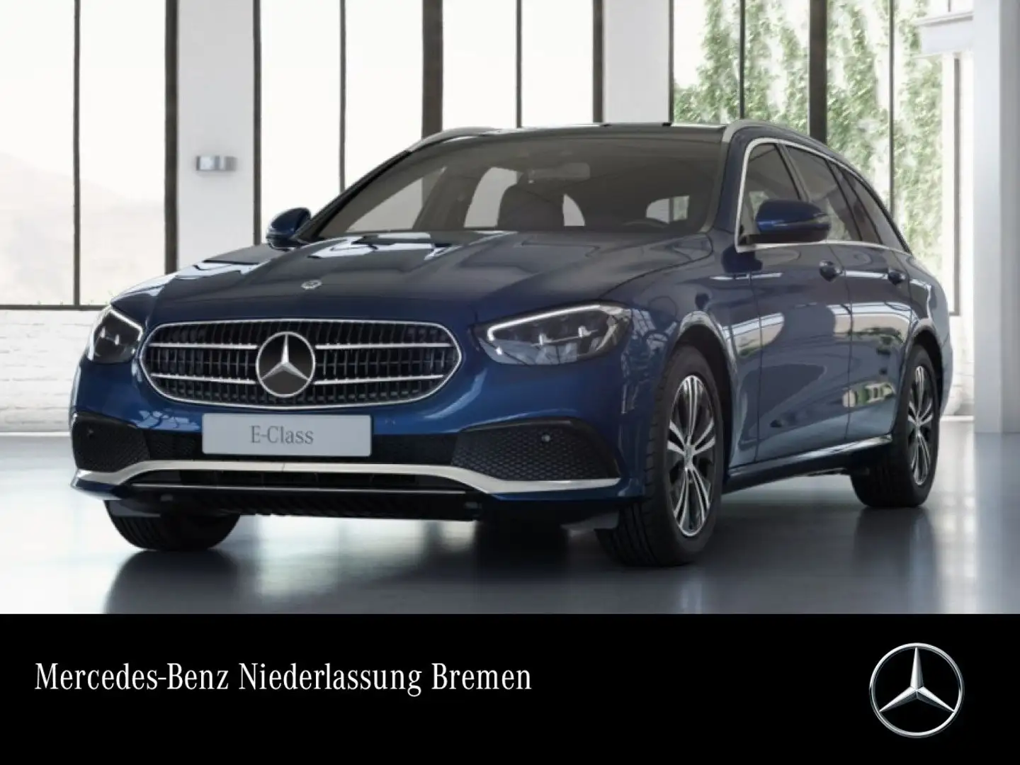 Mercedes-Benz E 220 d T AVANTG+PANO+LED+KAMERA+HUD+TOTW+9G Bleu - 1