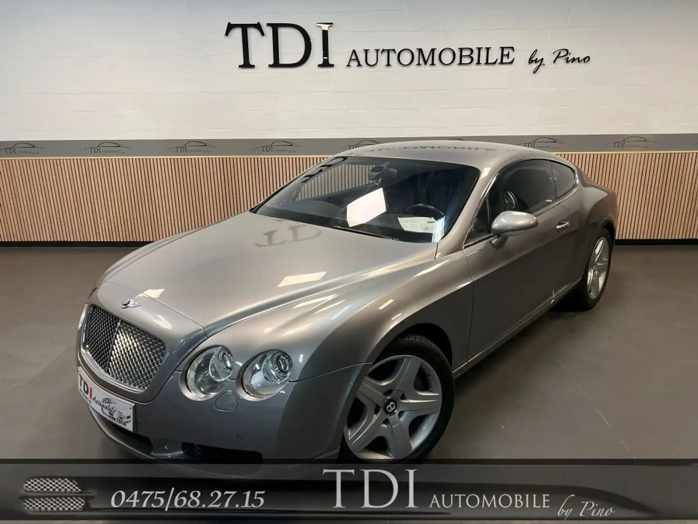 Bentley Continental GT Continental GT 6.0 BiTurbo W12*THE MUST OF CARS* Gris - 2