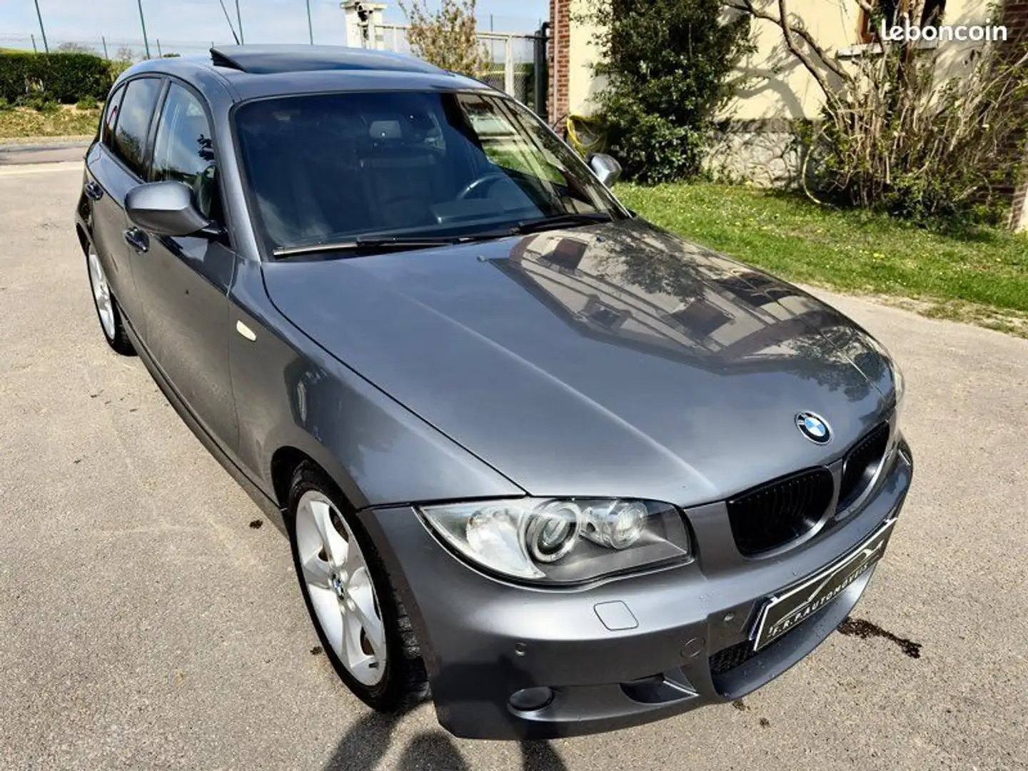 BMW 123 e87 123d pack -M LCI-HarmanKardon-navi-Toe-8499e Gris - 2