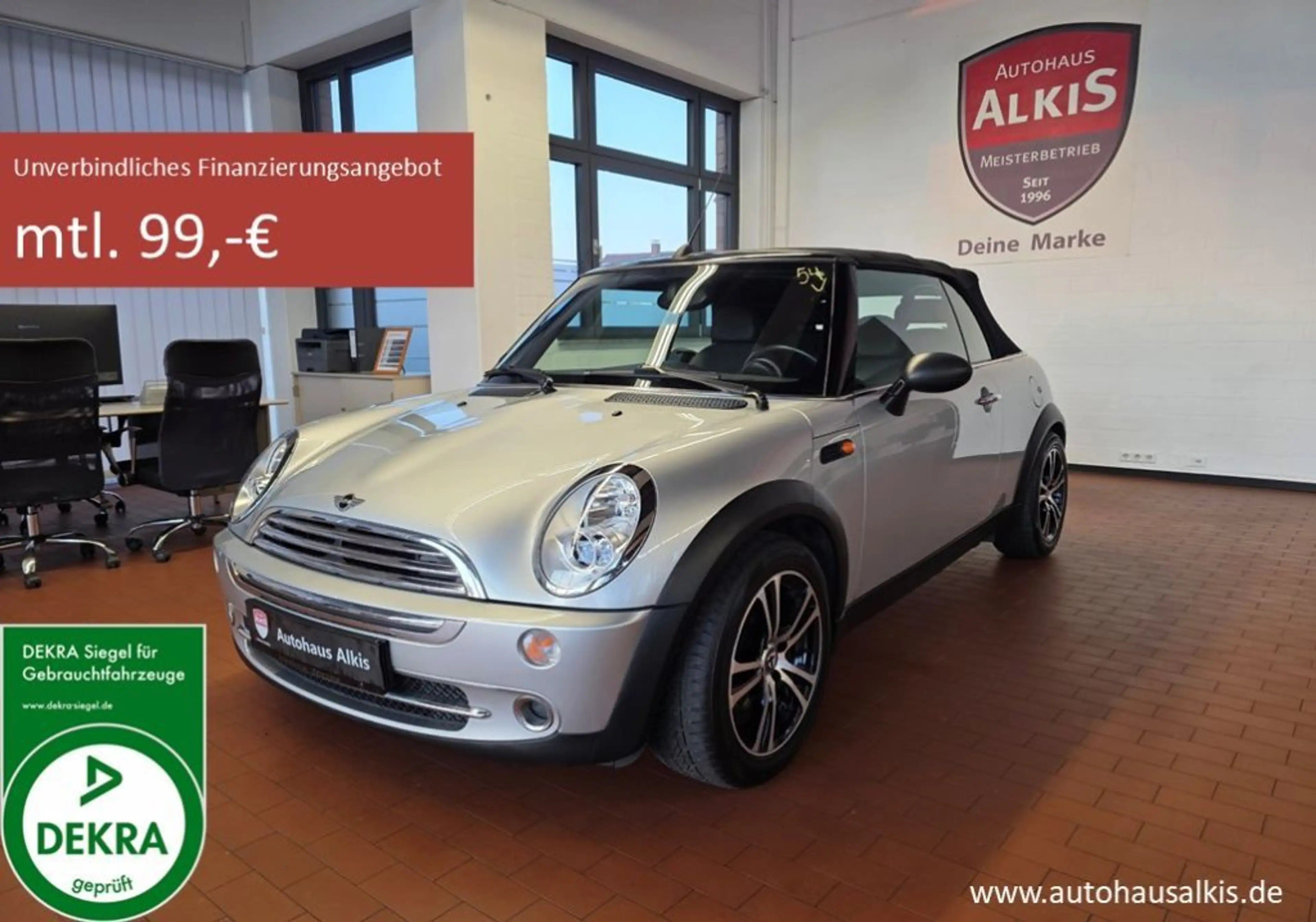 MINI One Cabrio Mini One Cabrio Voll Leder PDC+SHZ+Sportsitze+CD