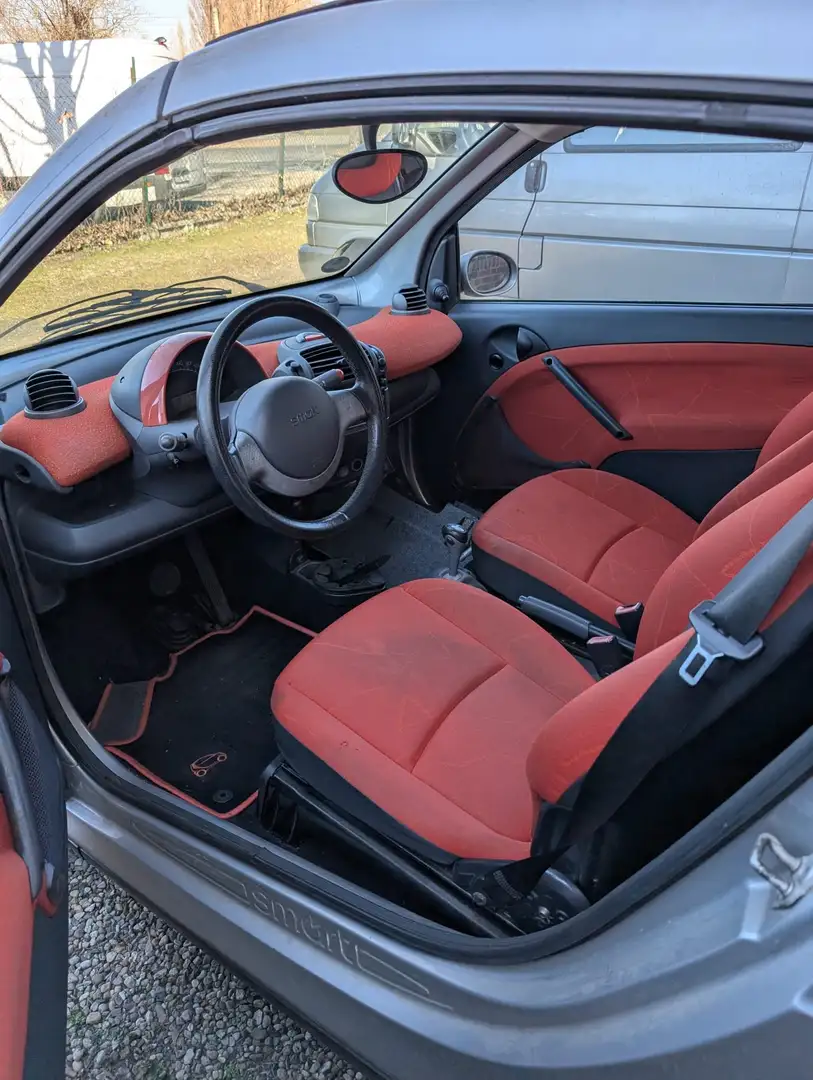 smart city-coupé/city-cabrio Klima,1Hand,Alu,ZV/FB,TÜV 08/2025,NR Srebrny - 1