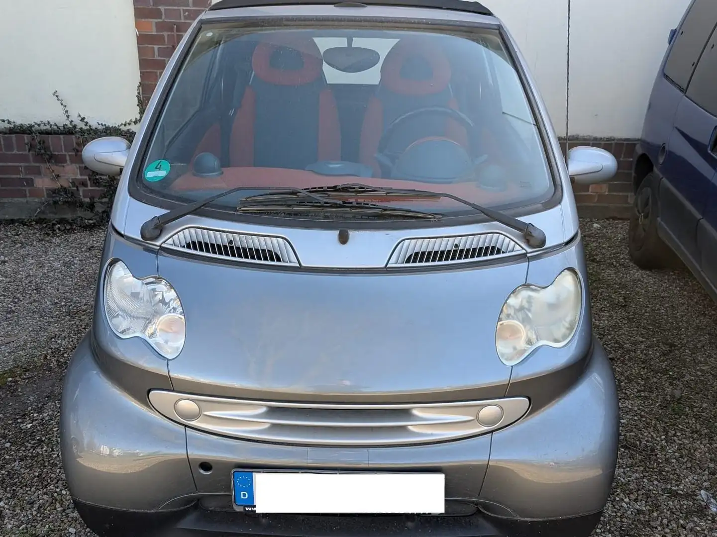 smart city-coupé/city-cabrio Klima,1Hand,Alu,ZV/FB,TÜV 08/2025,NR Plateado - 2