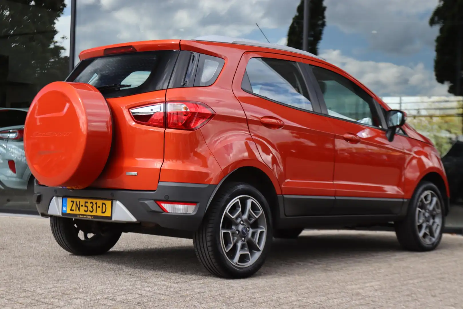 Ford EcoSport 1.0 ECOBOOST TITANIUM | CRUISE | KEY-LESS | CLIMAT Orange - 2
