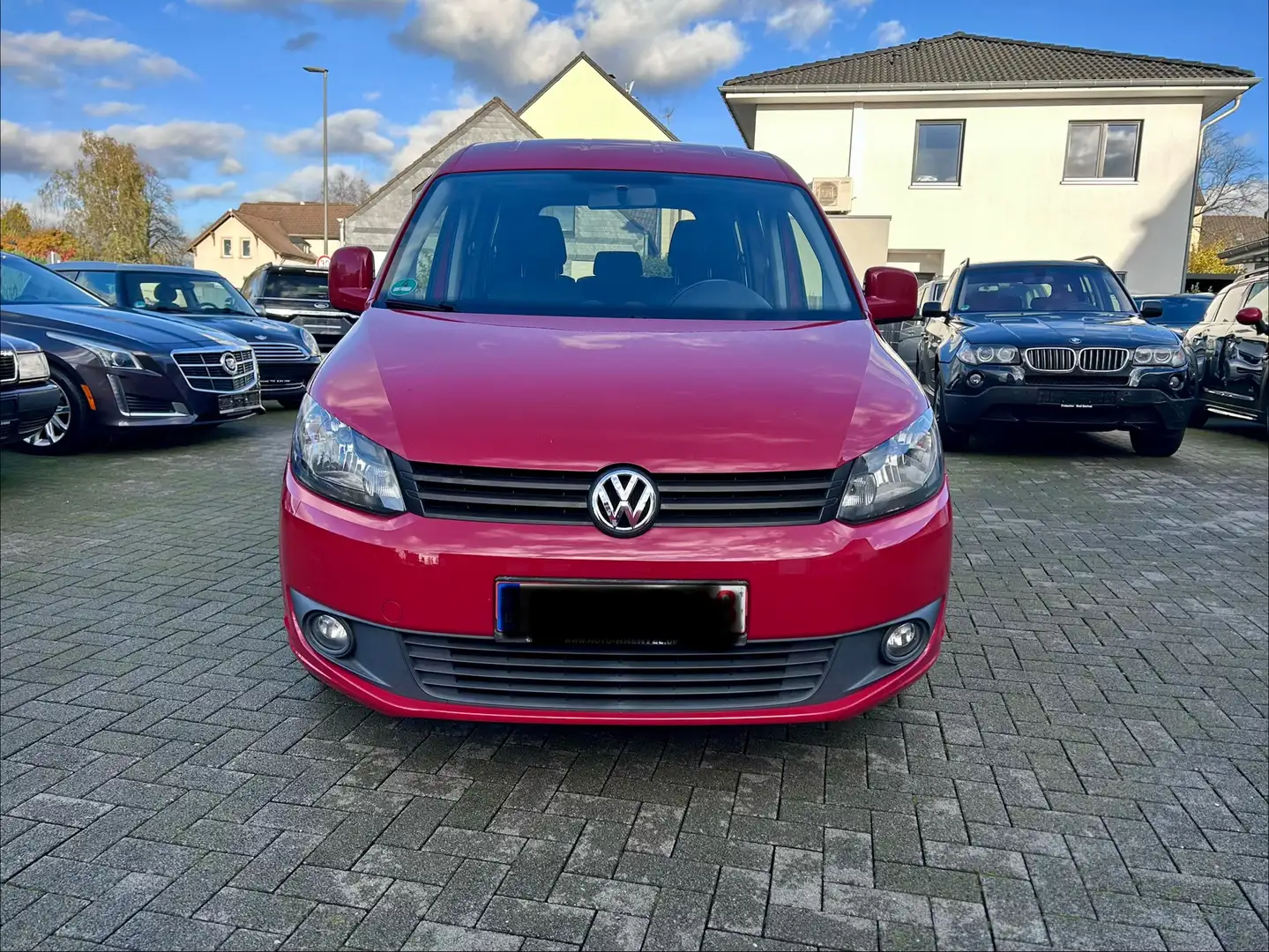 Volkswagen Caddy Soccer Trendline Rouge - 2