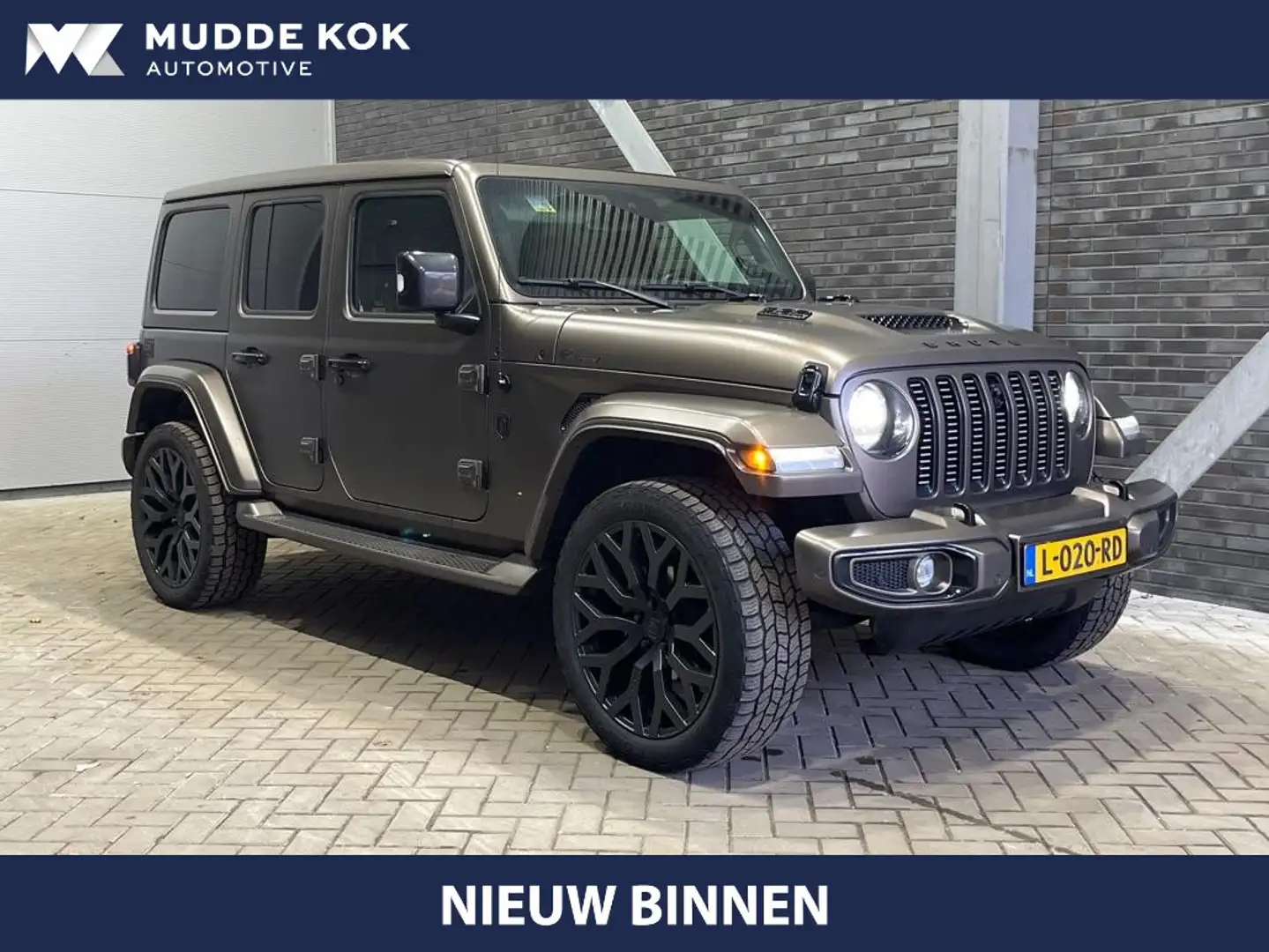 Jeep Wrangler Unlimited 4xe 380 BRUTE | 22 Inch | ACC | Vol-Lede Noir - 1
