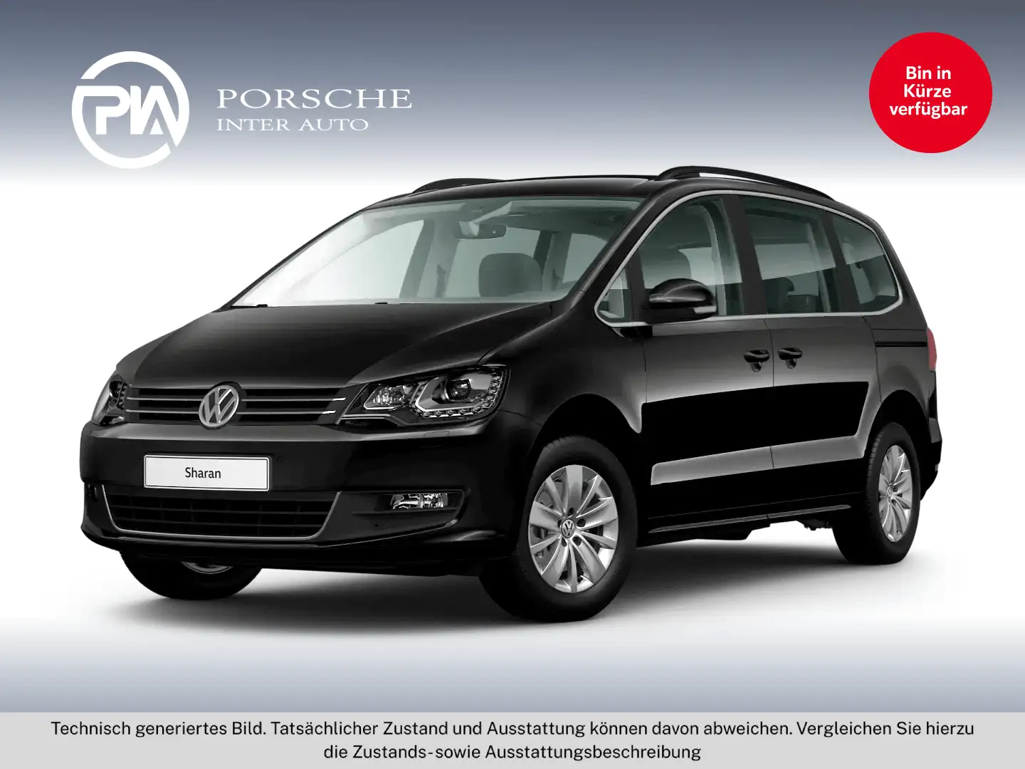 Volkswagen Sharan Family TDI SCR DSG 7-Sitzer Schwarz - 1