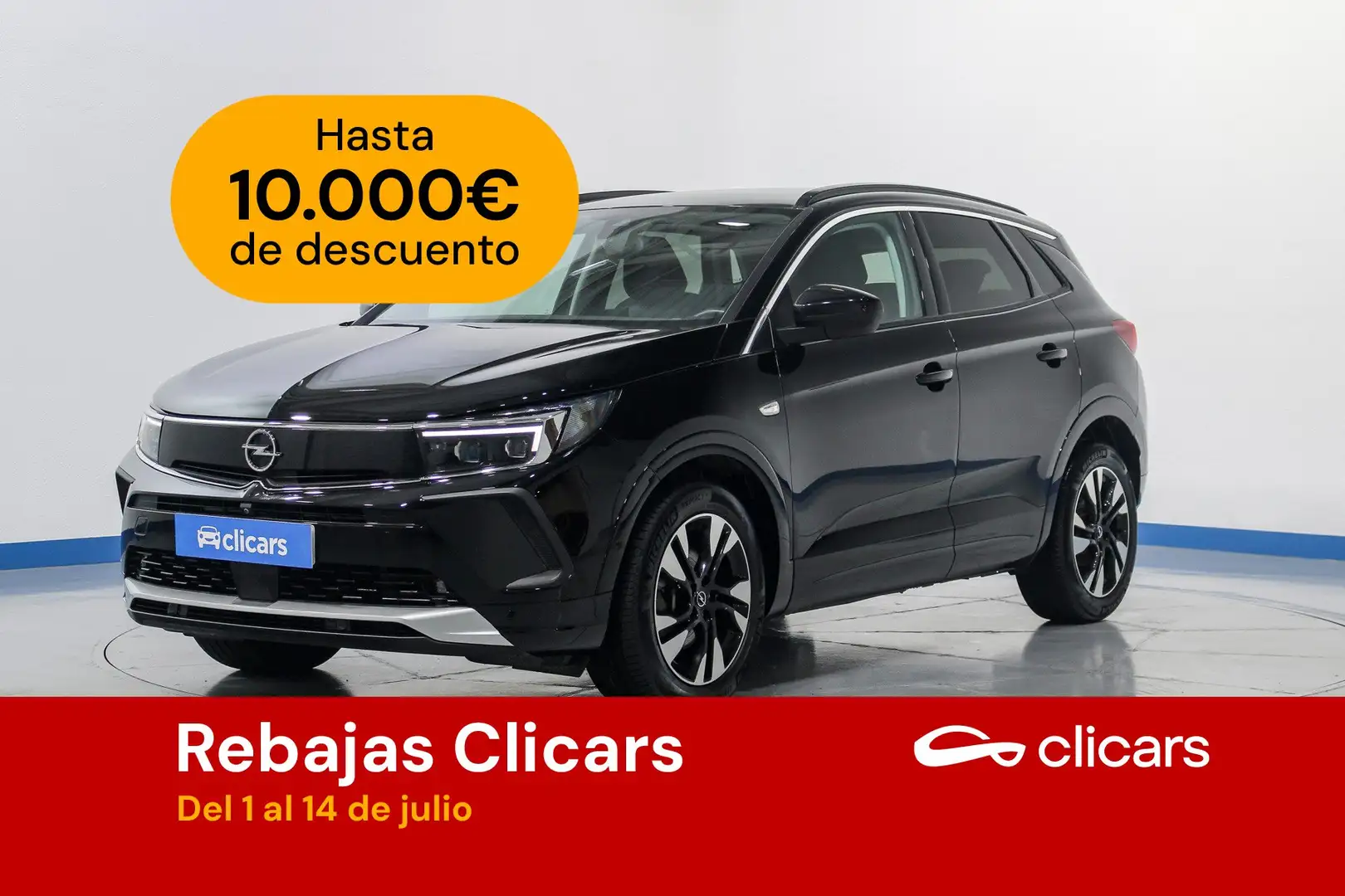 Opel Grandland 1.2T S&S Ultimate Aut. 130 Negro - 1
