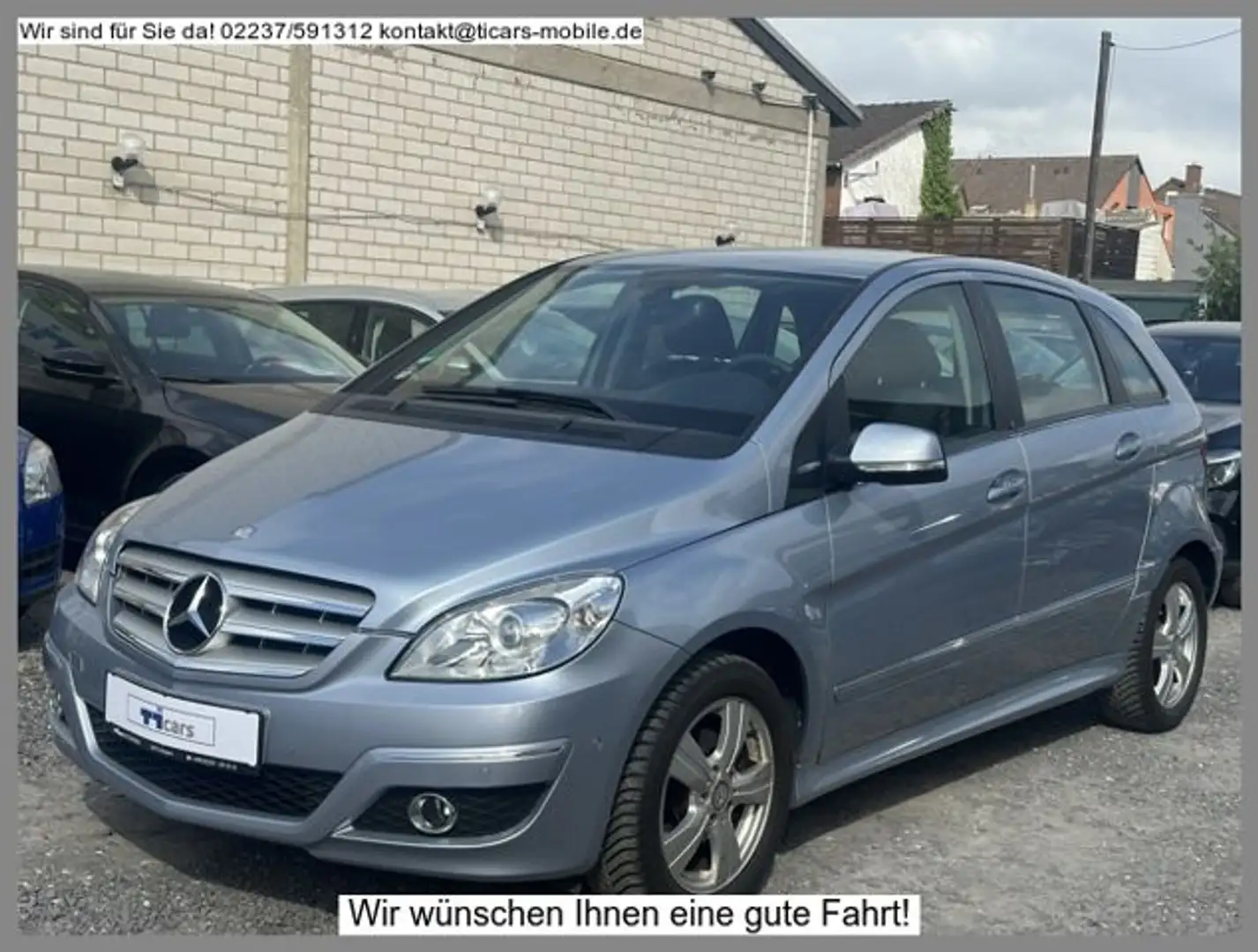 Mercedes-Benz B 180 *2.Hand,70.500KM,PDC,Garantie,SHZ,Klima* Blau - 1