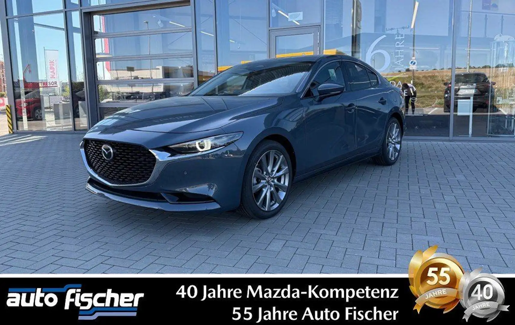 Mazda 3 FB 2.5 (140PS) Autom. Exclusive 360* Navi CarP Grau - 1