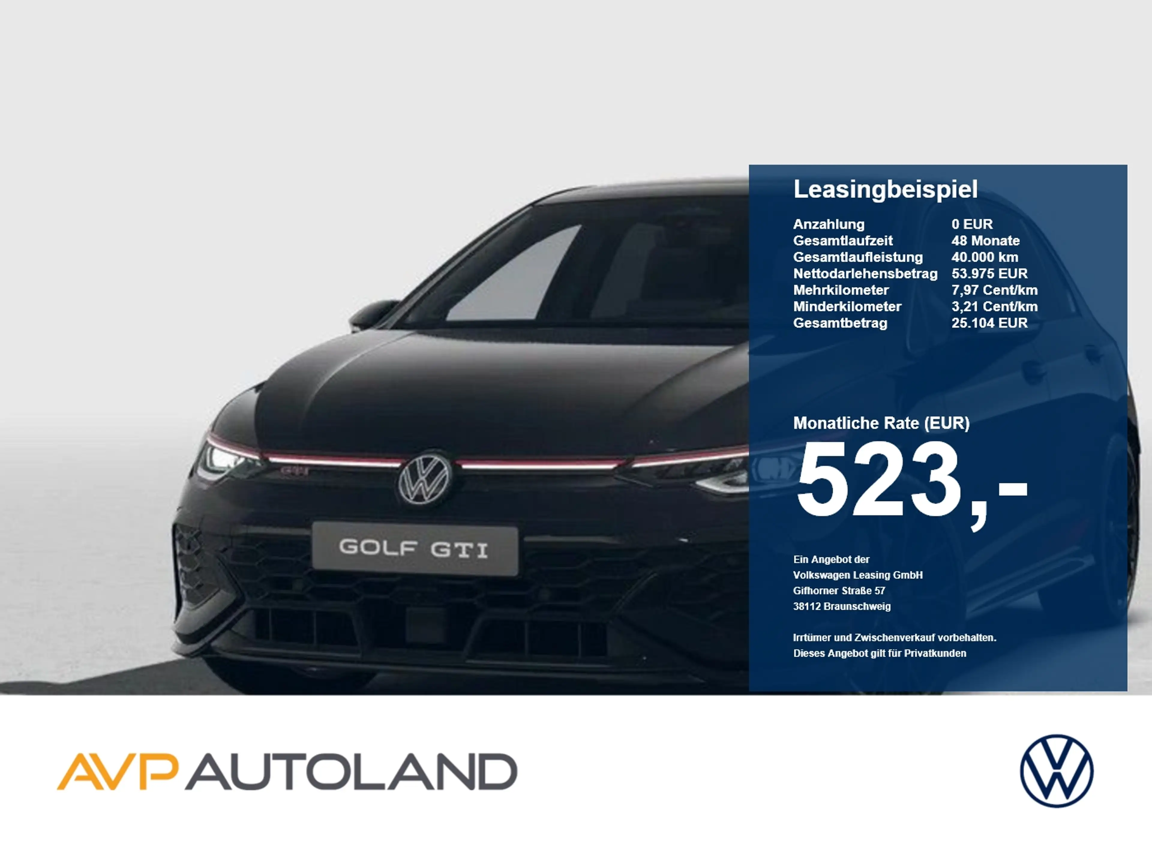 Volkswagen Golf GTI Golf VIII GTI 2.0 TSI DSG EDITION 50