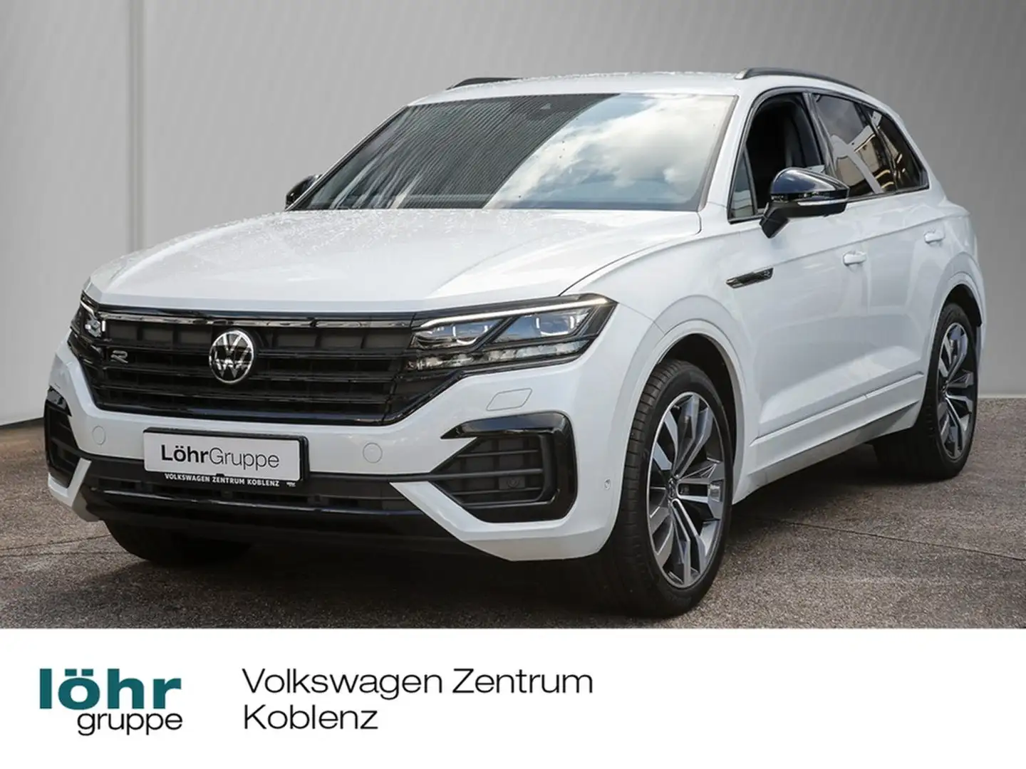Volkswagen Touareg 3.0 TDI R-Line 4Mo AHK/RFK/Luftfederung Weiß - 1